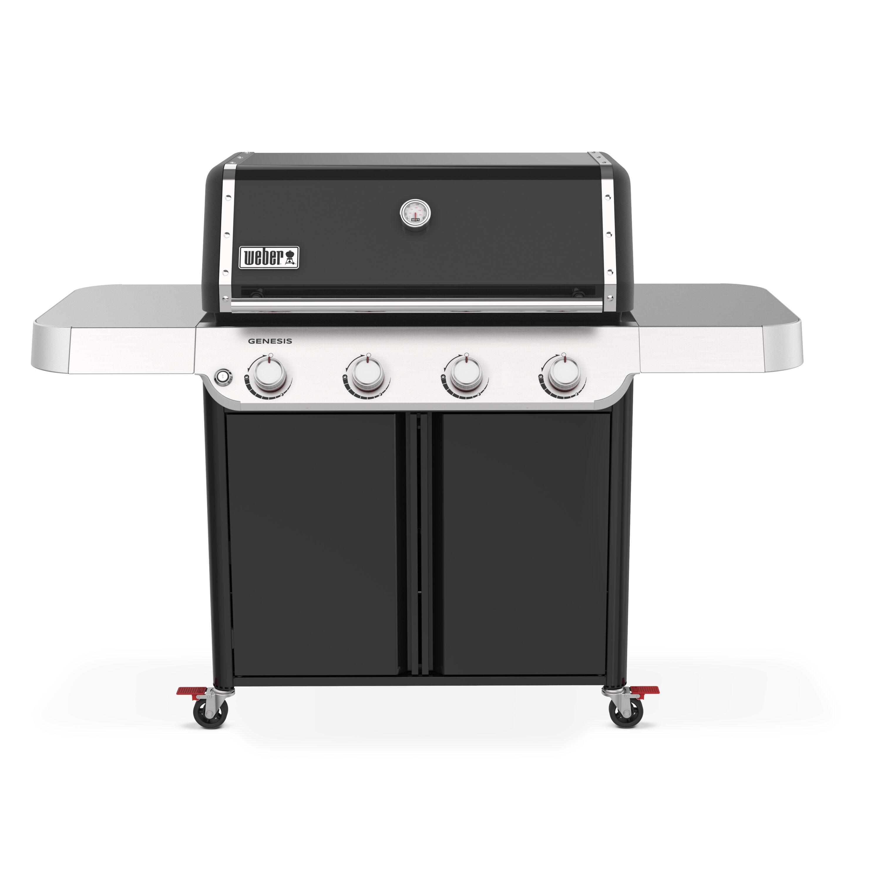Weber Genesis E-415 Liquid Propane Gas Grill, Black