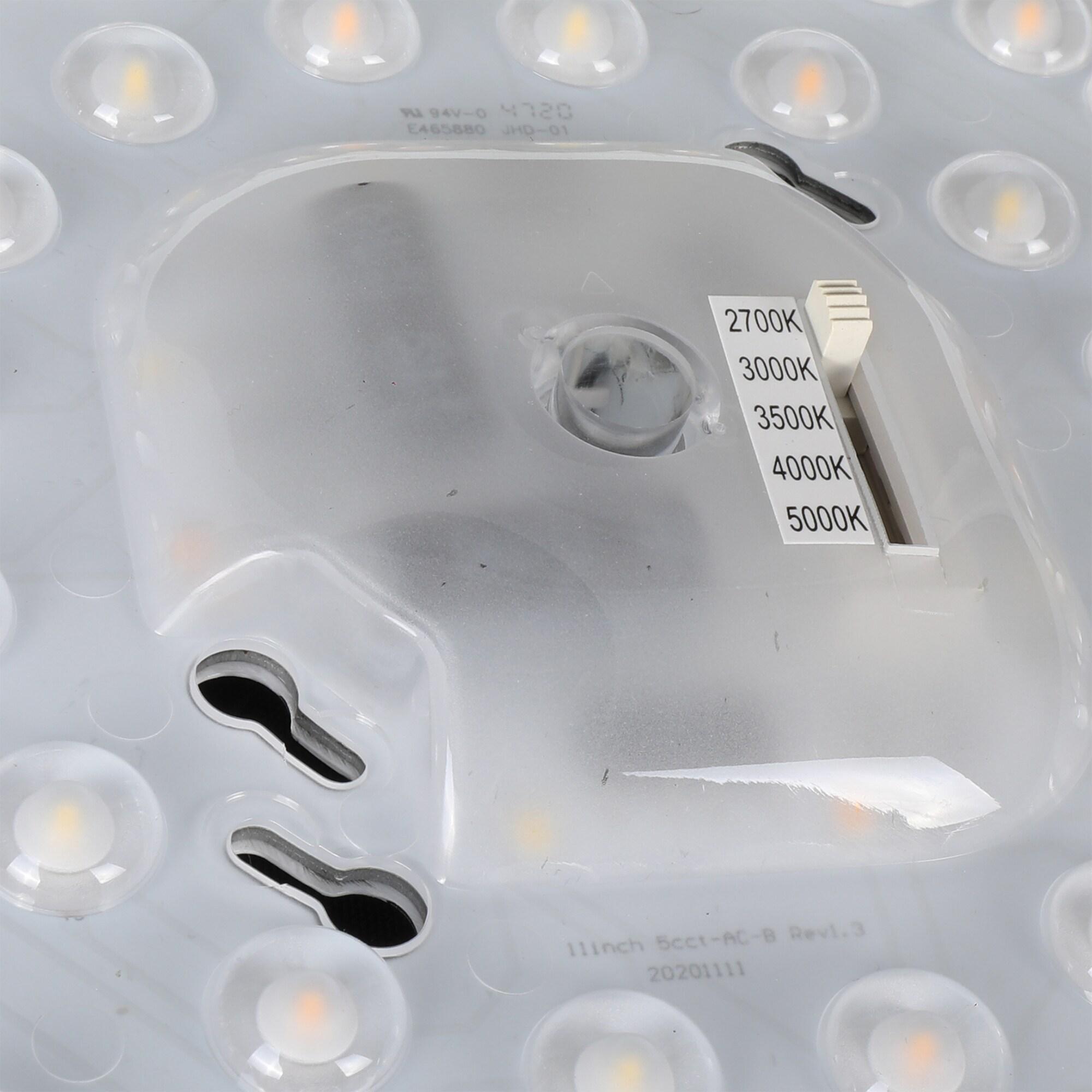 Designers Fountain DF LED Flushmount 1 -Light 14-in White Integrated LED Flush Mount Light