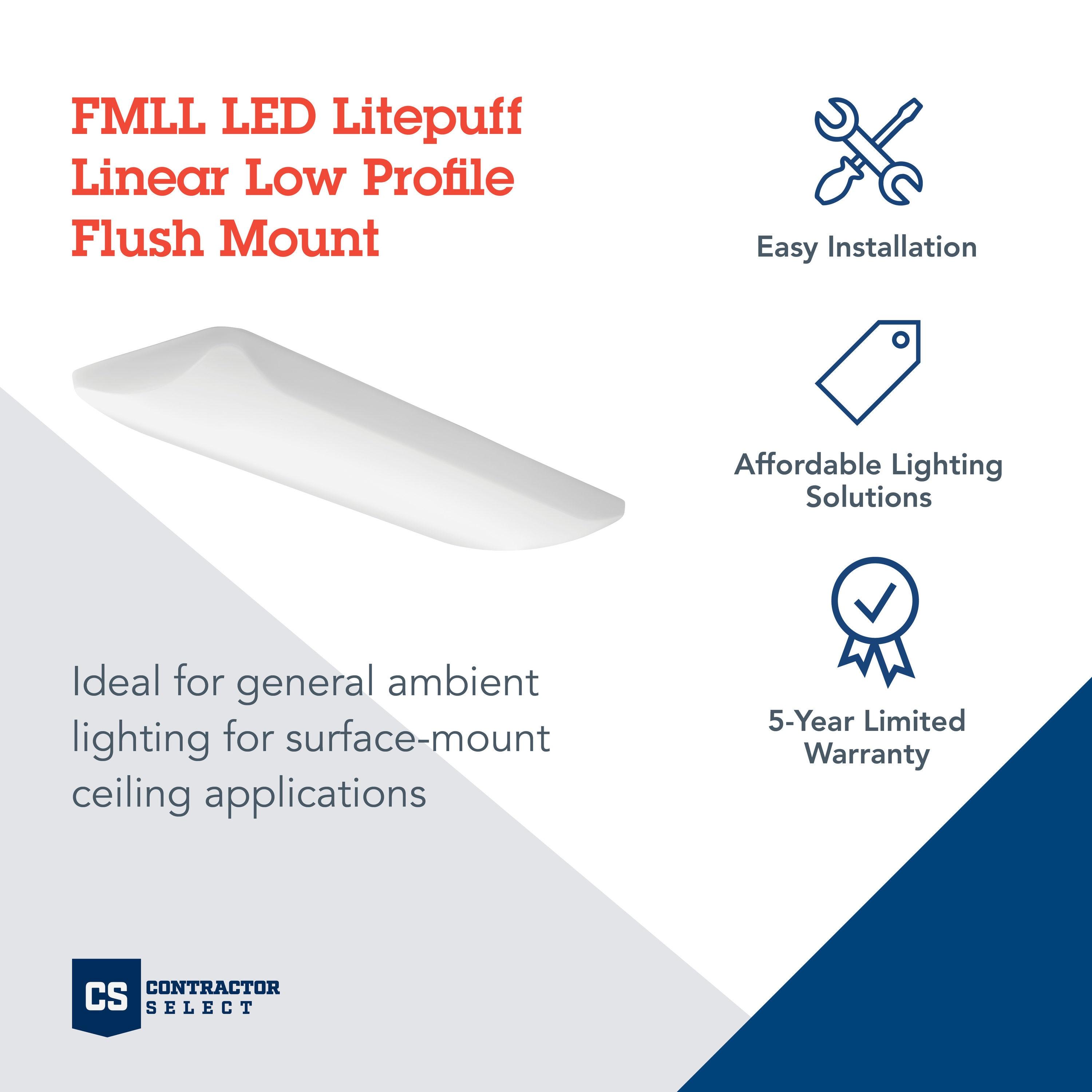 Litepuff LED Flush Mount