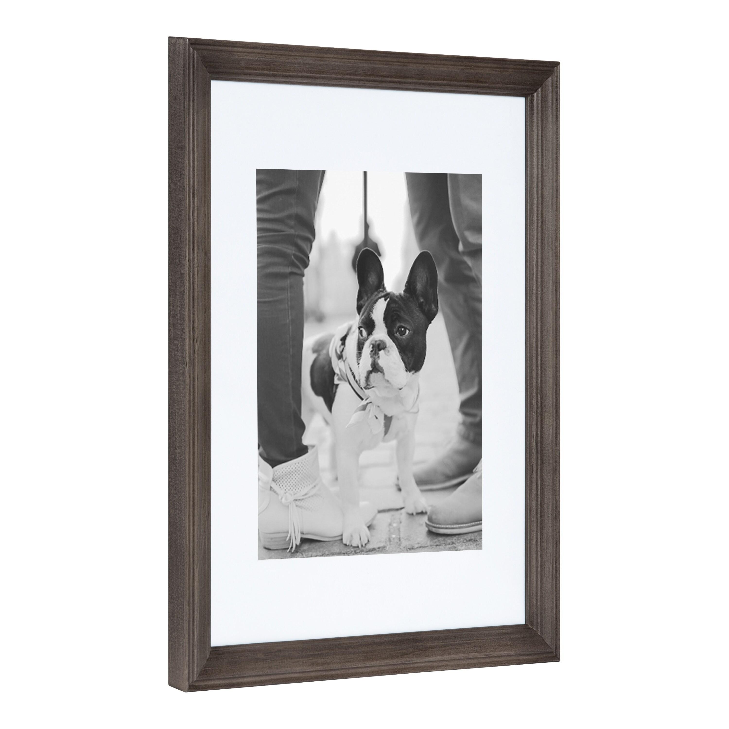 10pc Bordeaux Frame Box Set Gray/Brown - Kate & Laurel All Things Decor