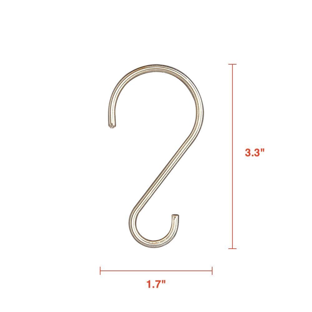 Utopia Alley Zinc Shower Curtain Hook