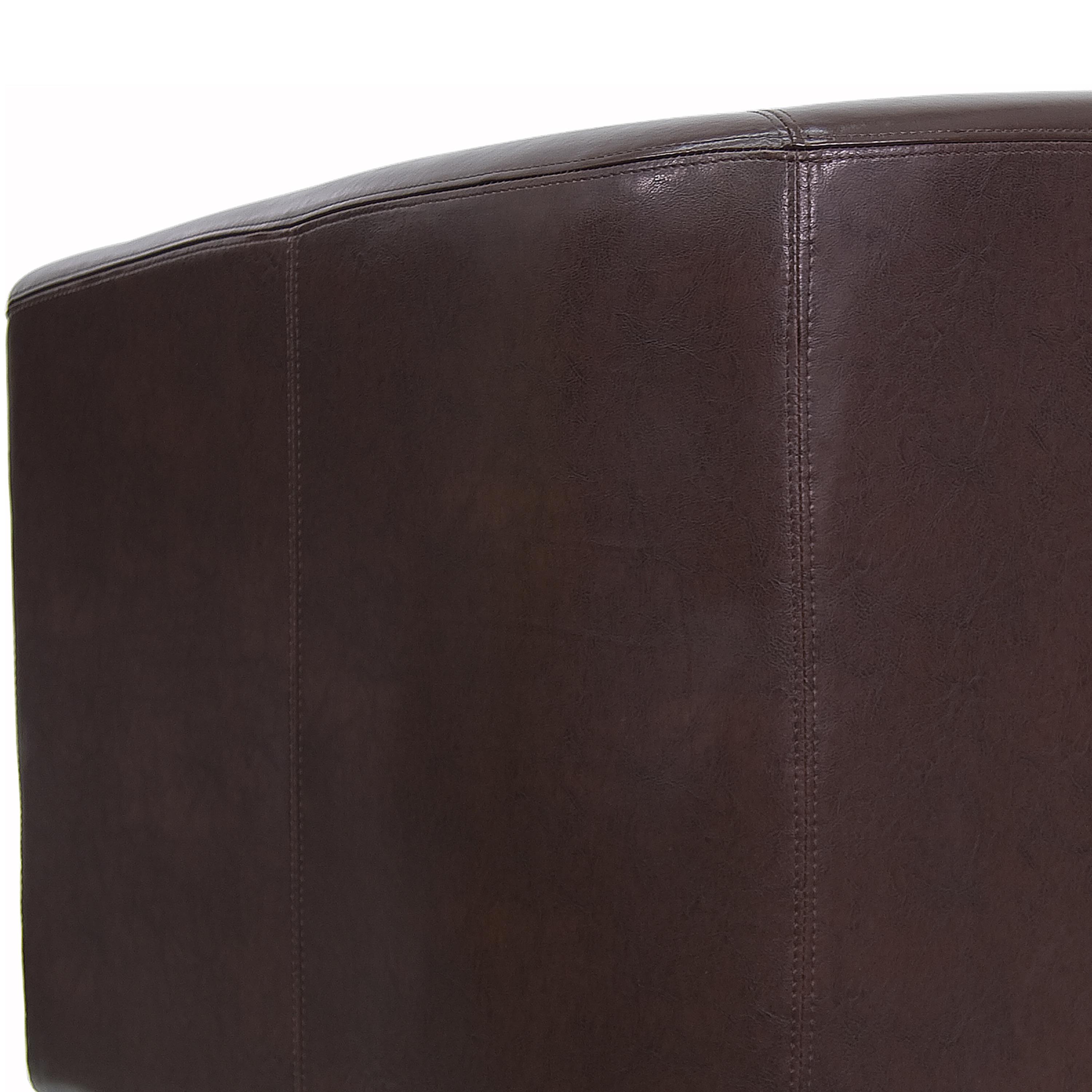 Flash Furniture Katie LeatherSoft Lounge Chair with Sloping Arms