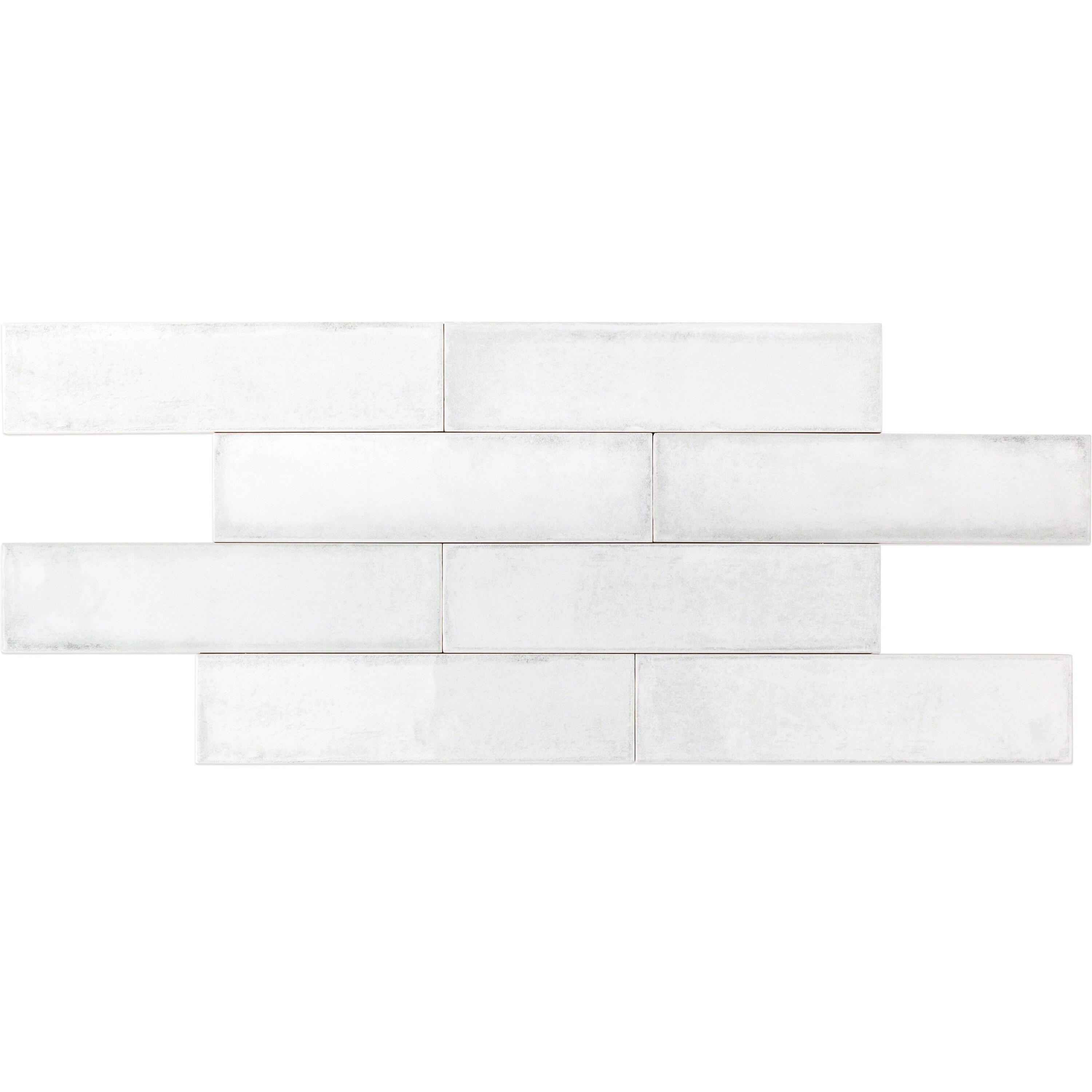 Chateau 3" x 12" Polished Ceramic Subway Wall Tile (5.38 Sq. Ft. / Case)