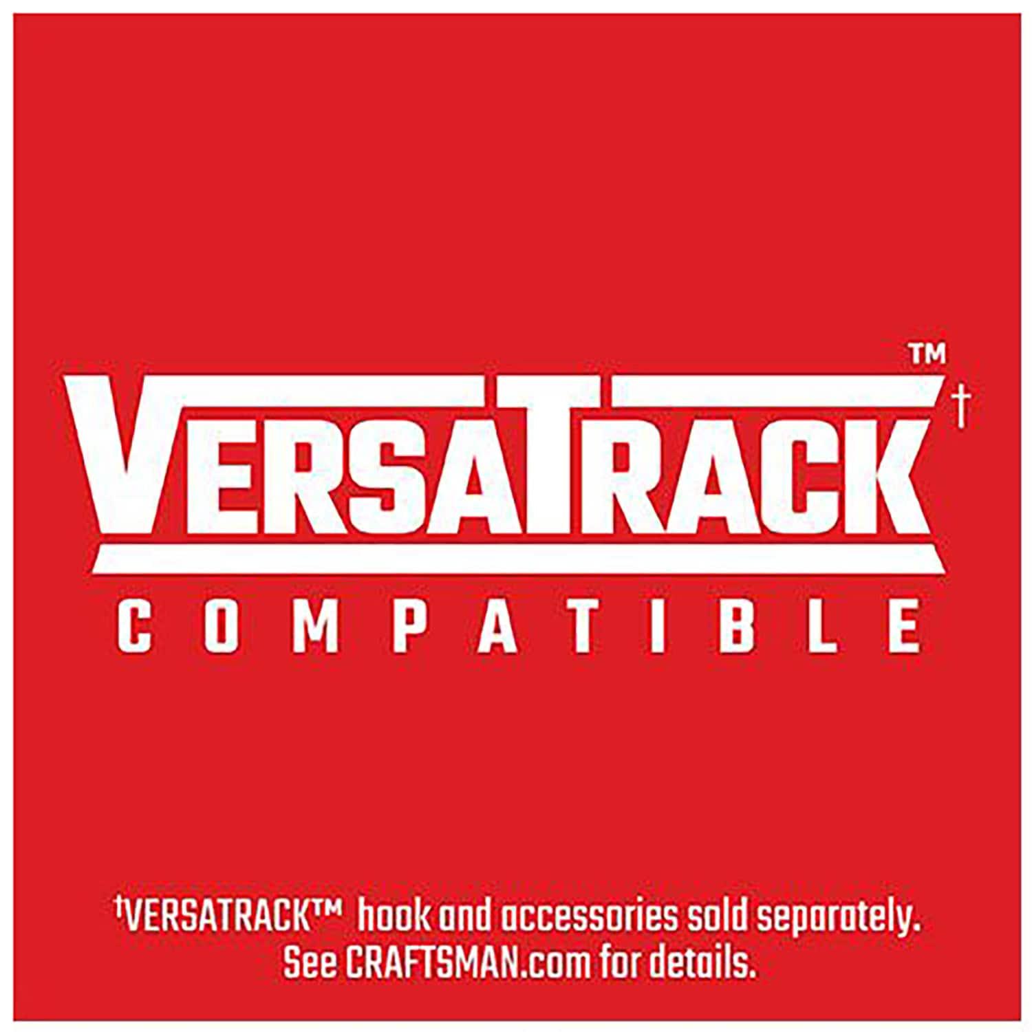 Craftsman Versatrack 17 in. L X 11 in. W X 12 in. H Black Wire Basket