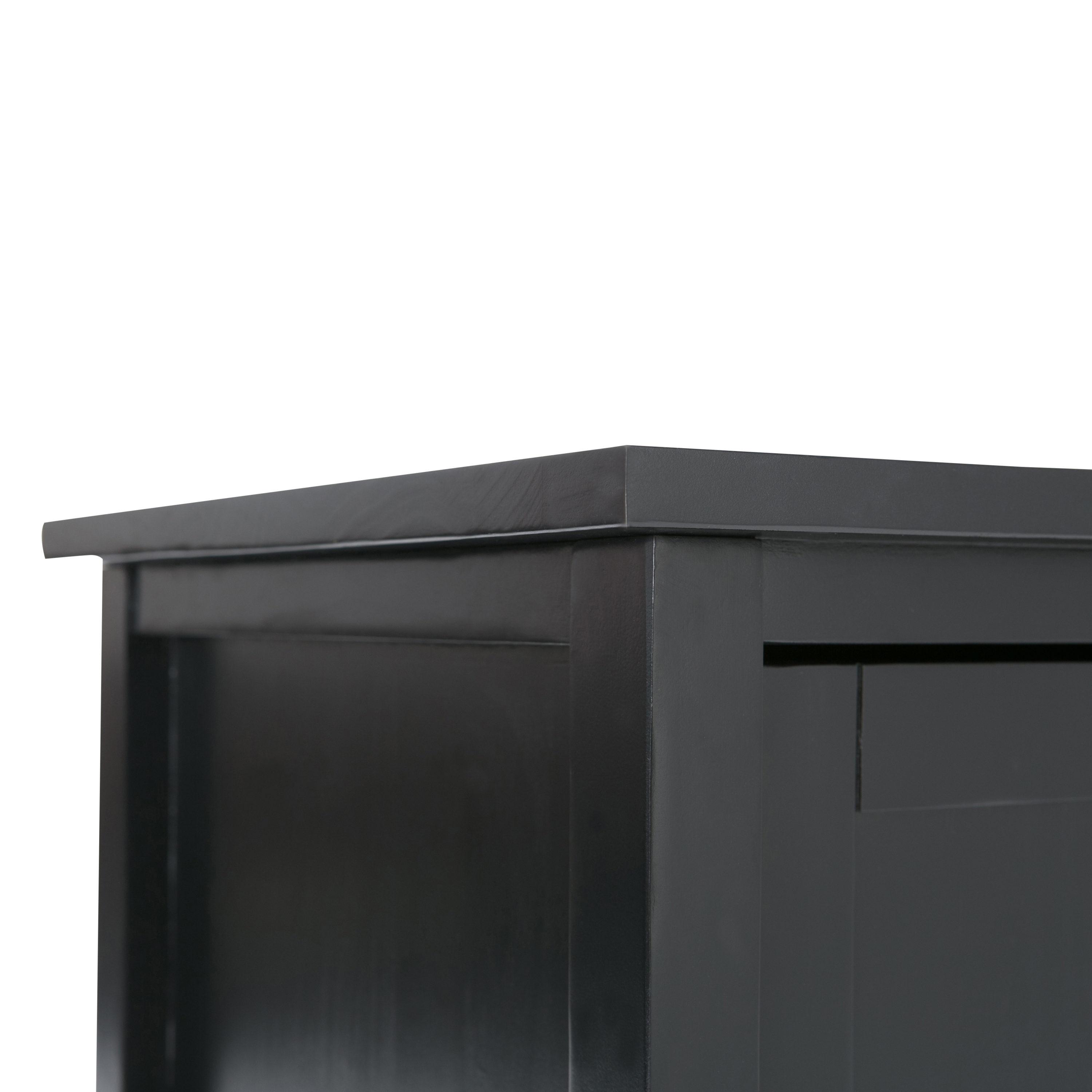 Simpli Home Warm Shaker 47"W Solid Wood TV Stand for TVs up to 55" with 2 Storage Cabinets and 2 Drawers