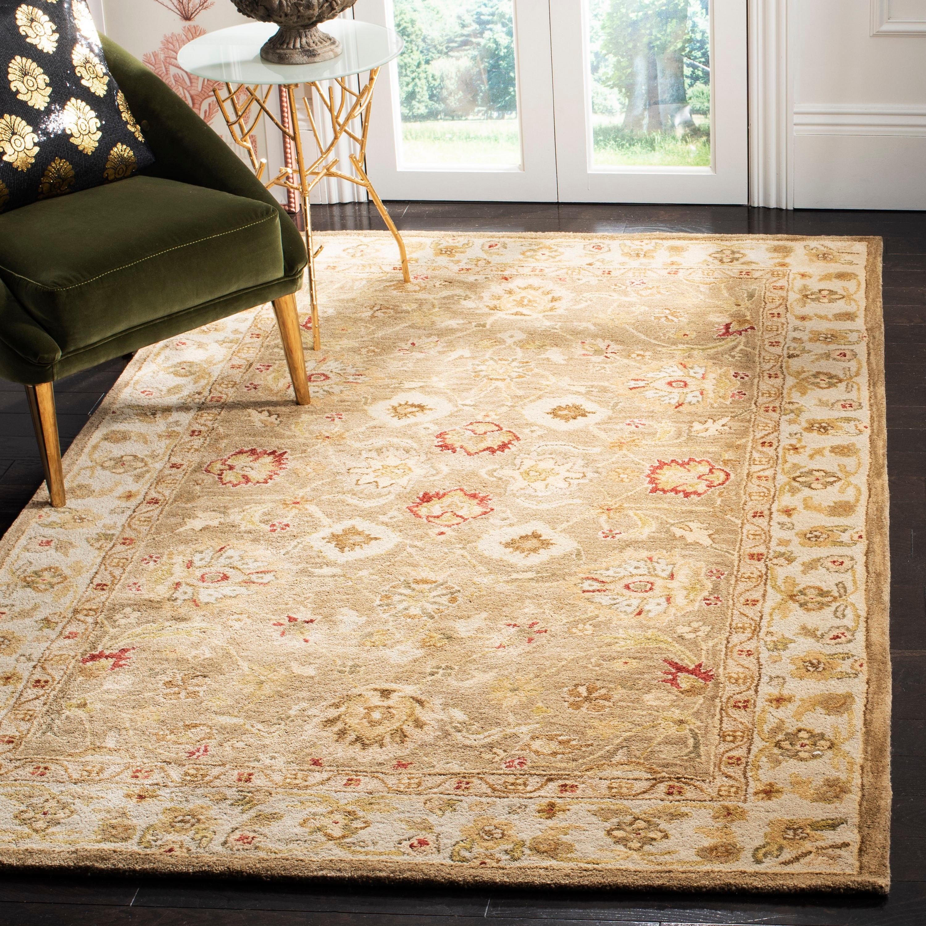 Safavieh ANTIQUITY, BROWN / BEIGE, 10' X 10' Square, Area Rug