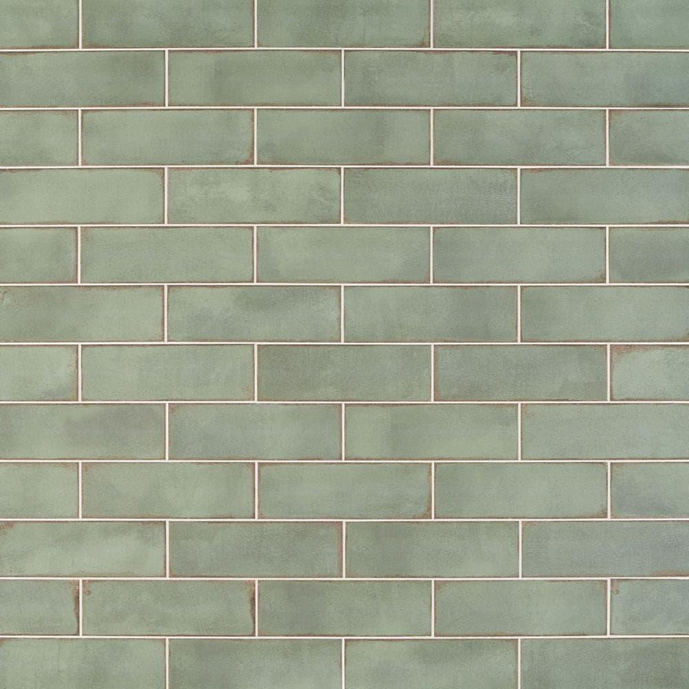 Santa Fe 4" x 12" Ceramic Fabric Look Subway Tile