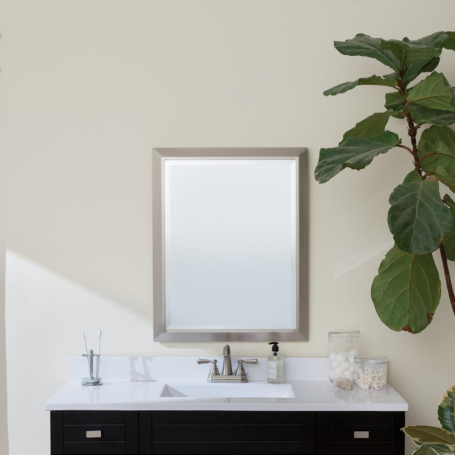 Kichler Signature 30" Mirror in Brushed Nickel
