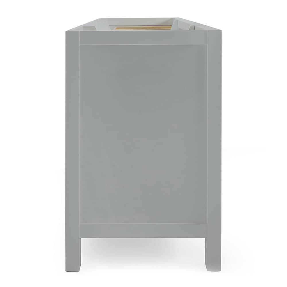 Ariel A061s-Bc Cambridge 60" Single Free Standing Vanity Cabinet Only - Grey