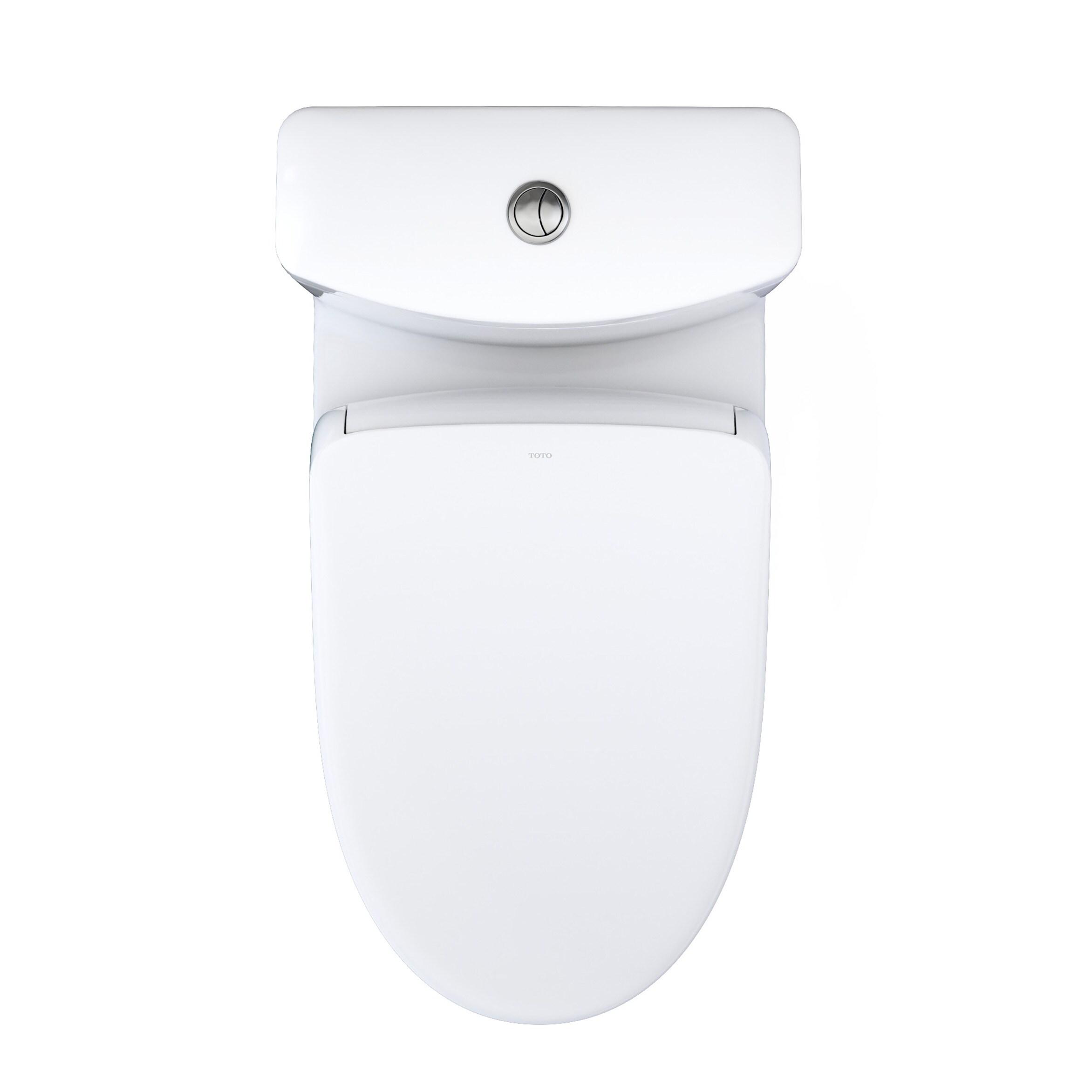 Aquia 1.28 GPF Elongated One-Piece Toilet with High Efficiency Flush (Seat Included)