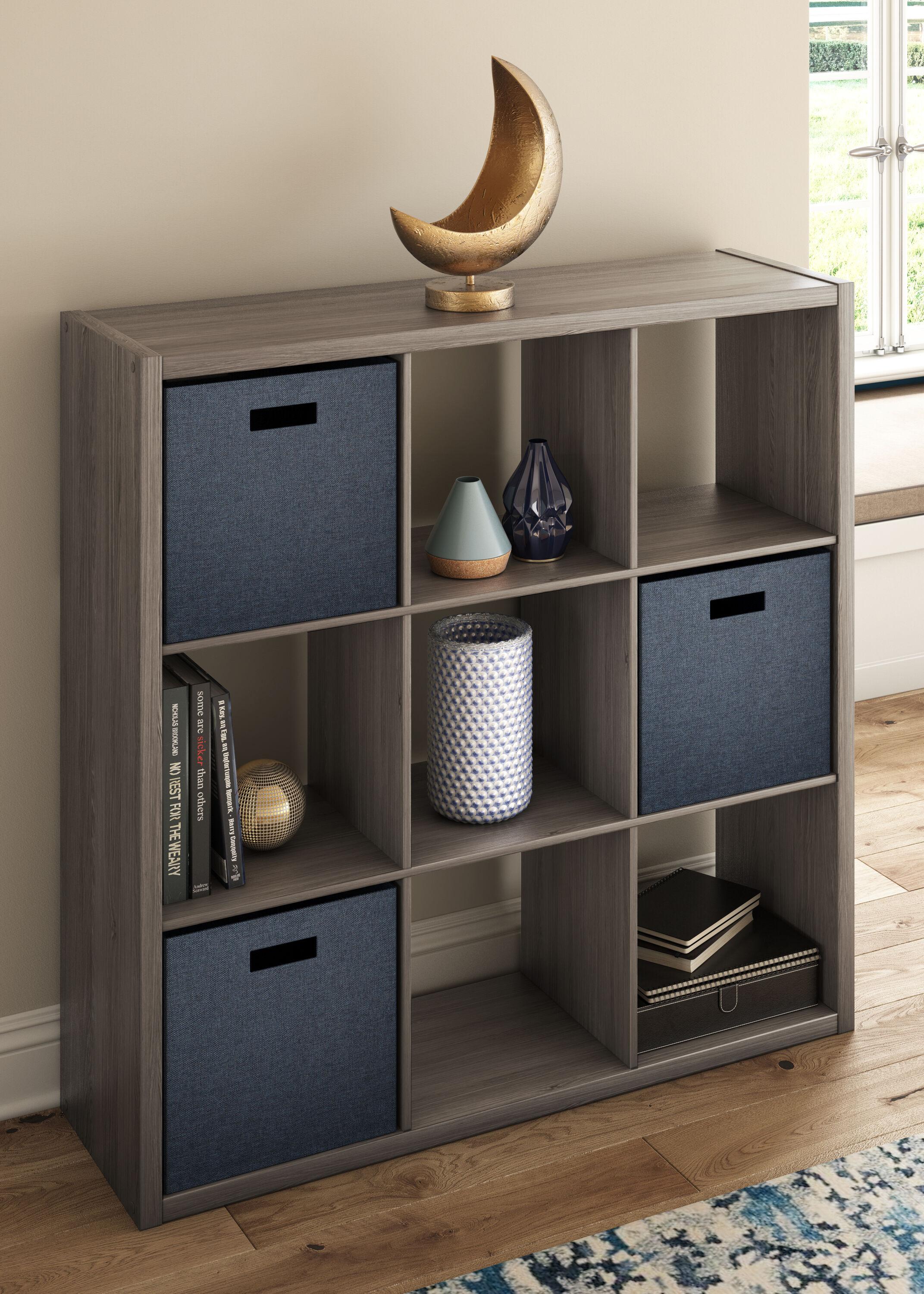 43.98" H x 43.82" W Decorative Cube Bookcase