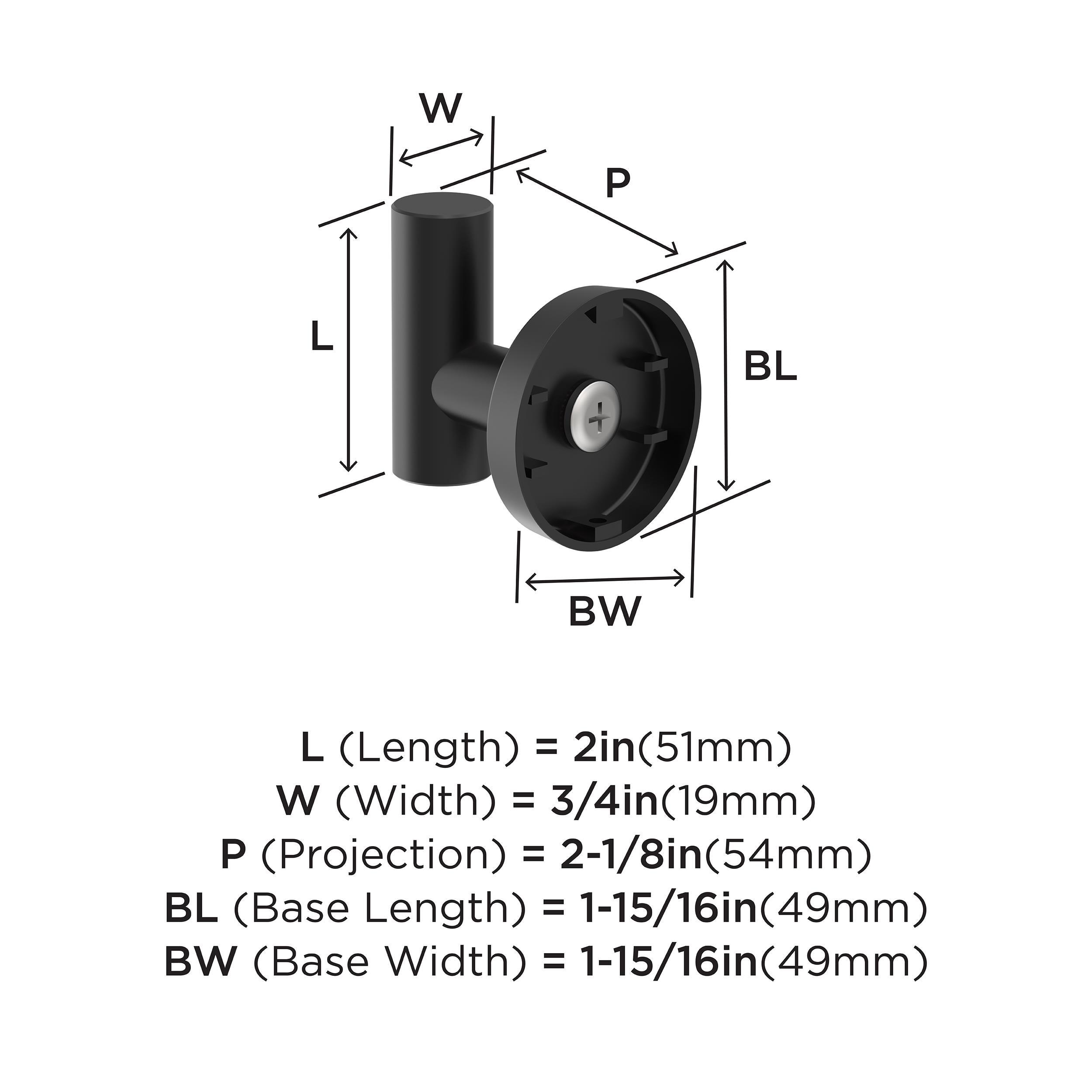 Arrondi™ Wall Mounted Robe Hook