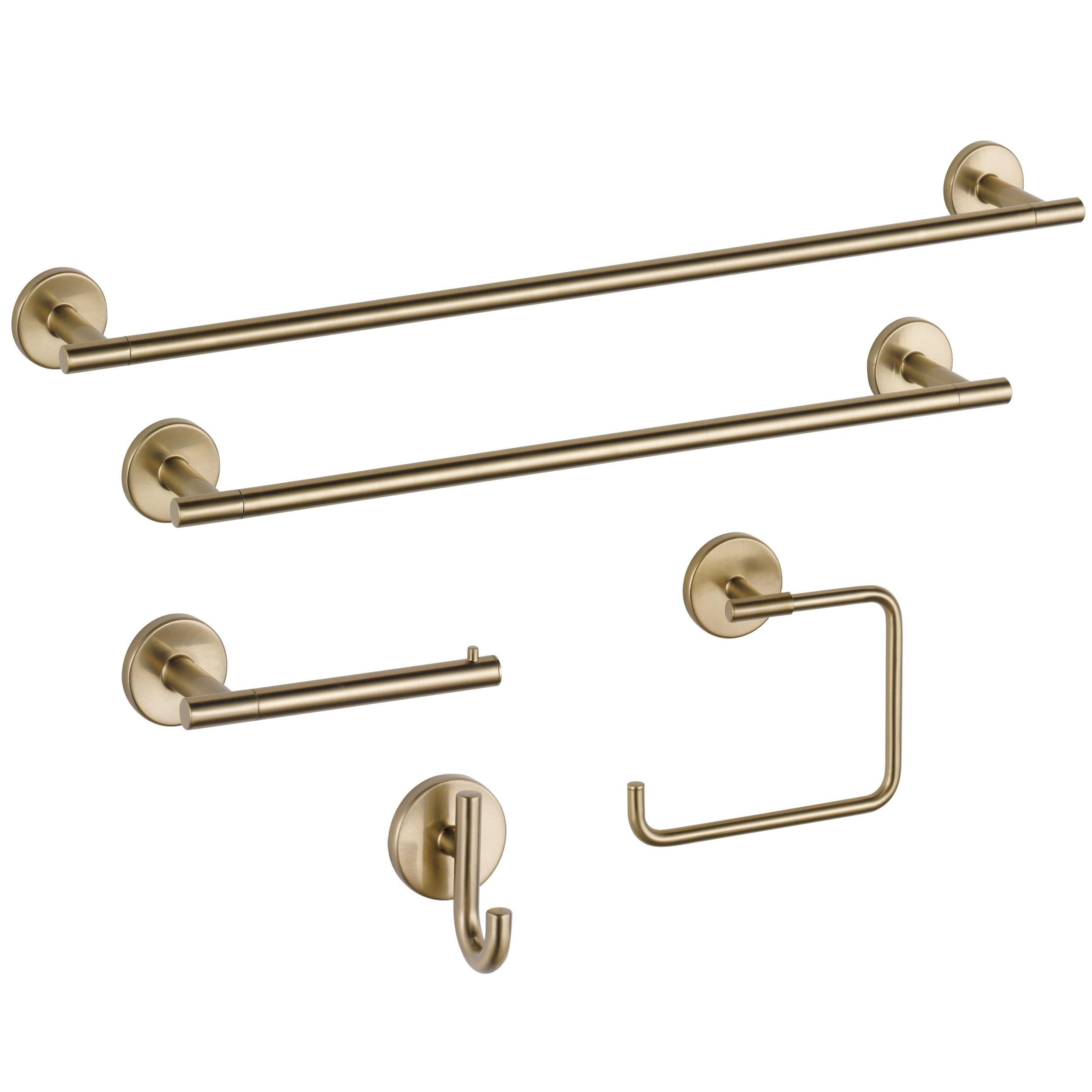 Trinsic Wall Mount Square Open Towel Ring Bath Hardware Accessory