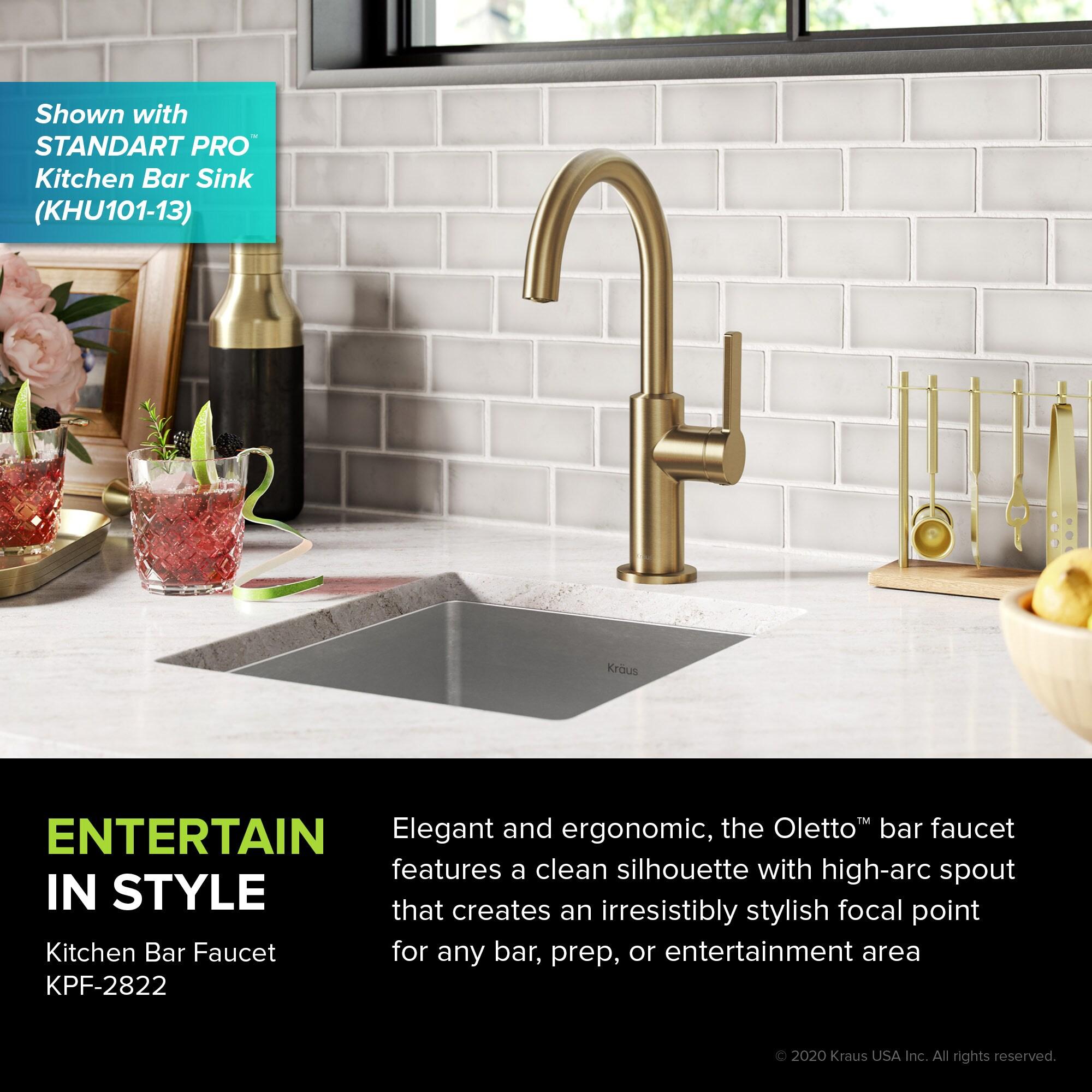 Oletto Single Handle Kitchen Bar Faucet