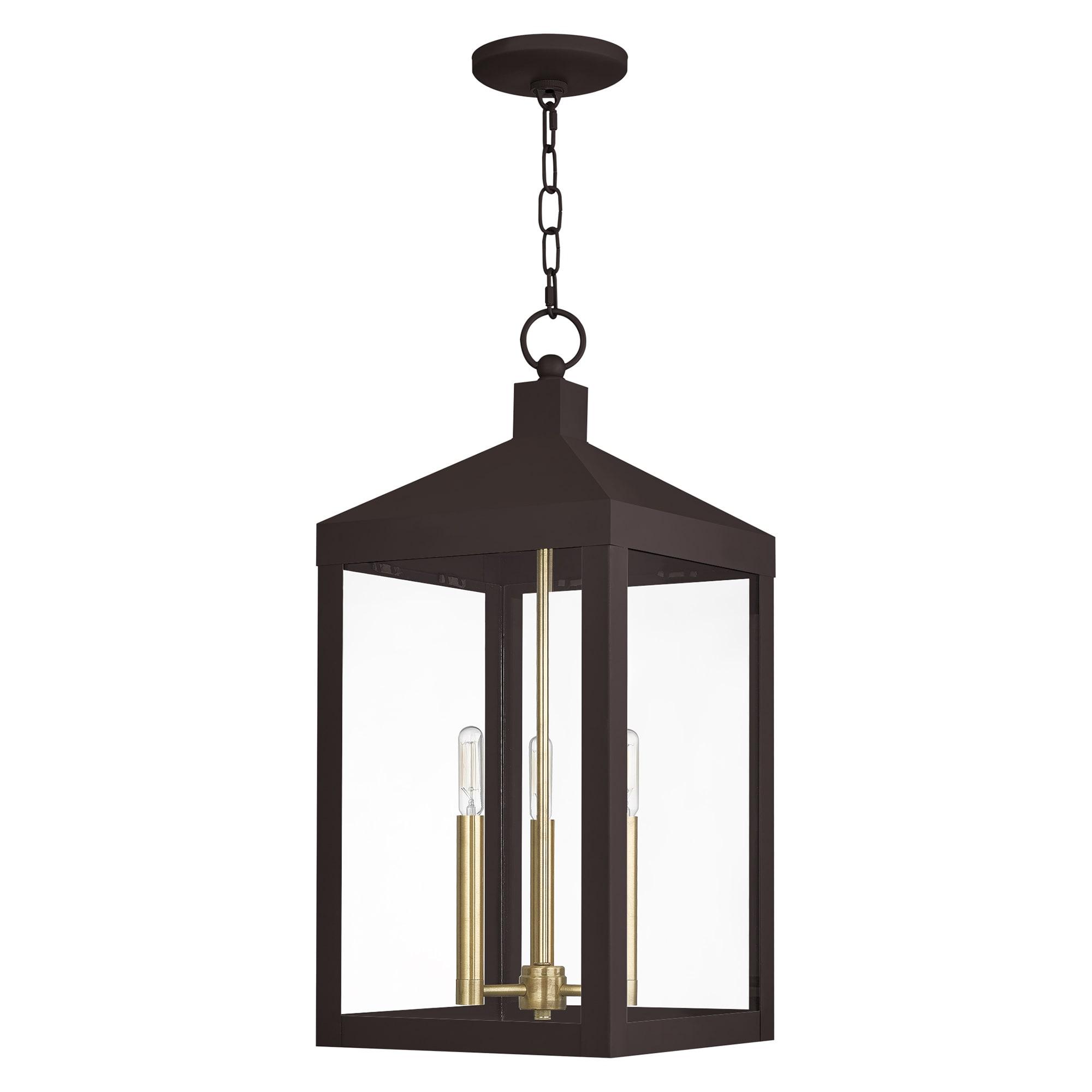 Livex Lighting Nyack 3 - Light Pendant in  Bronze