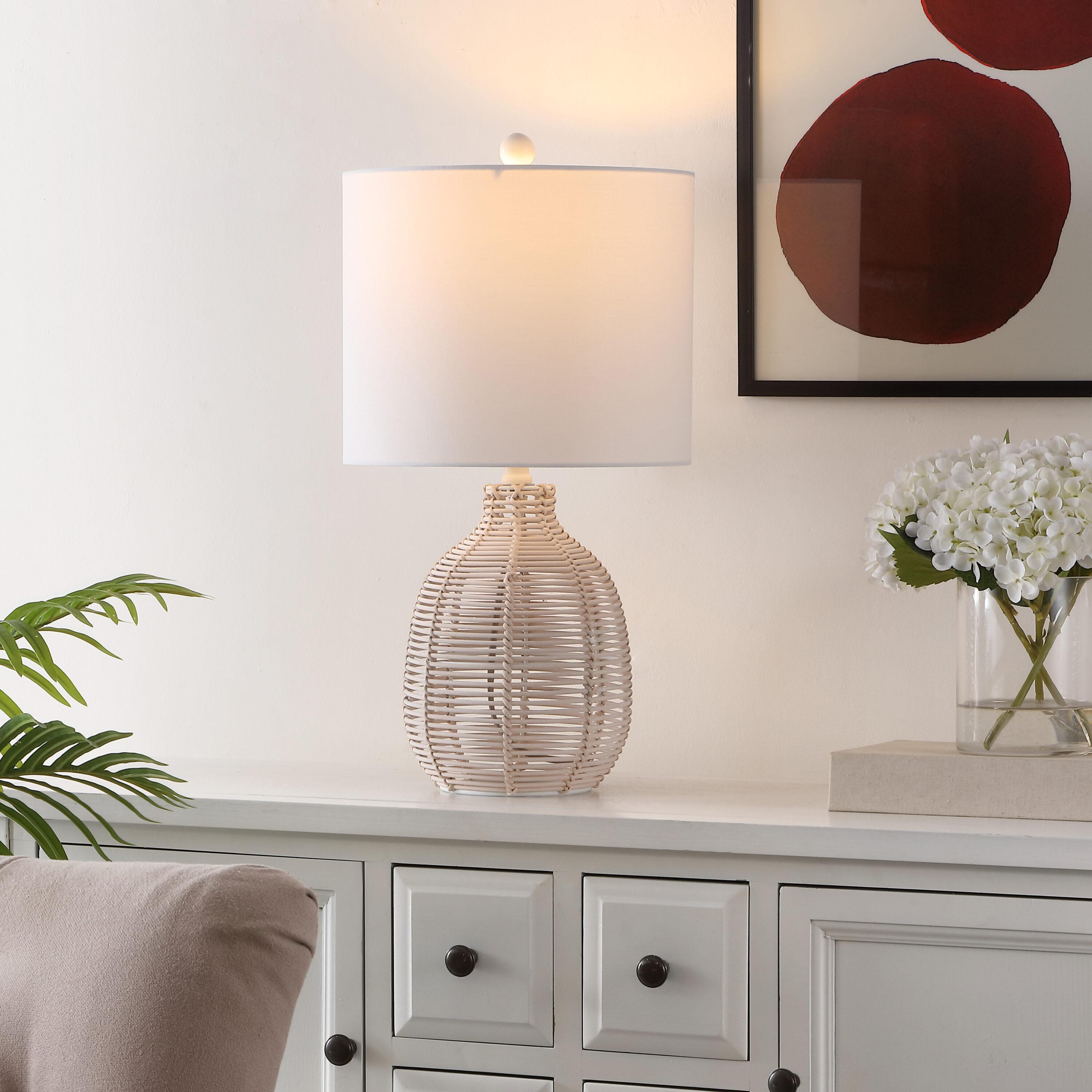 Oroya Table Lamp - 23 Inch Height - TBL4473 - Off White - Safavieh