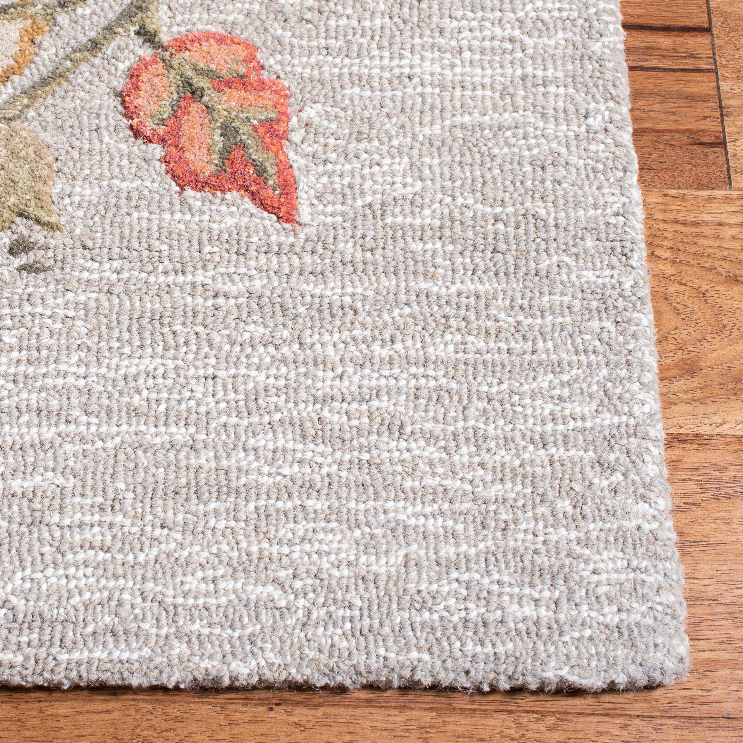 Martha Stewart Autumn Woods - MSR3611 - Indoor Hand Tufted Runners - Persimmon Red - 2'3"x10'