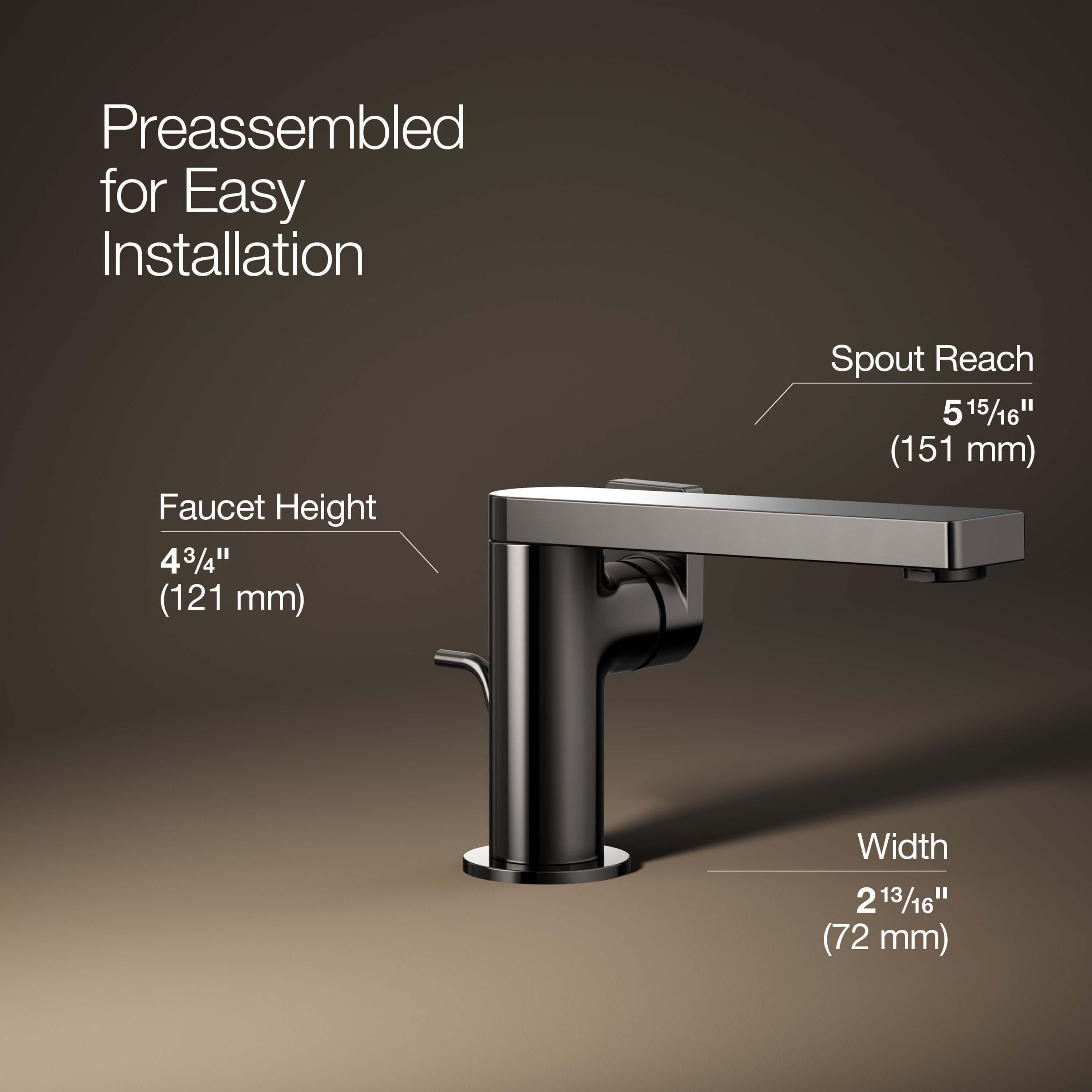 Composed® Single-Handle Bathroom Faucet with Drain Assembly