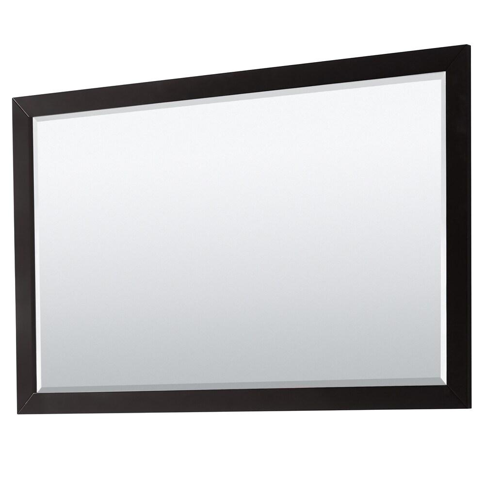 Daria 60 in.W x 22 in.D Single Vanity in Dark Espresso w/Cultured Marble Vanity Top in Light-Vein Carrara w/Basin&Mirror