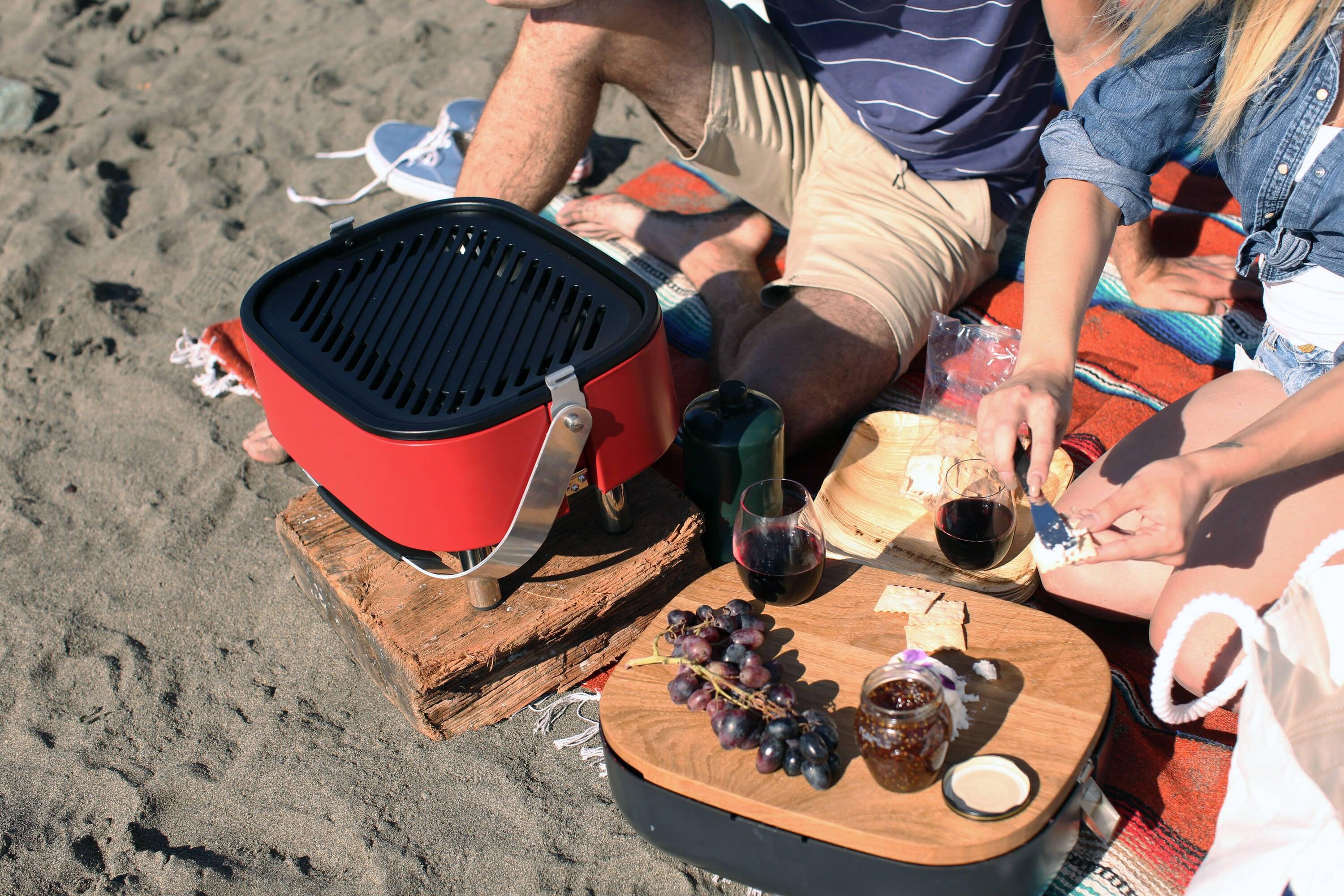 Cuisinart ® Venture ™ Red Portable Outdoor Gas Grill