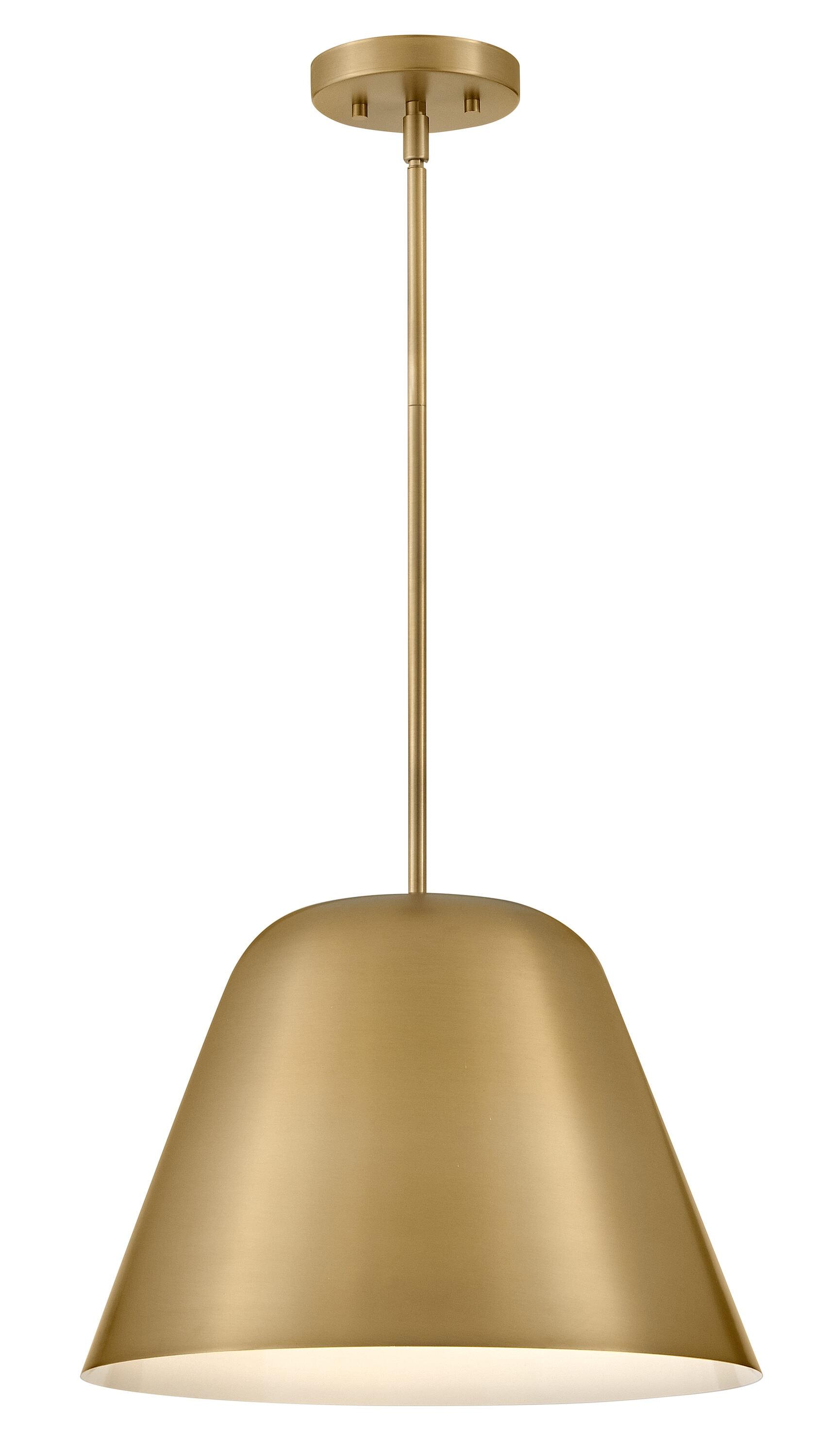 Lark Madi 1 - Light Pendant in  Lacquered Brass