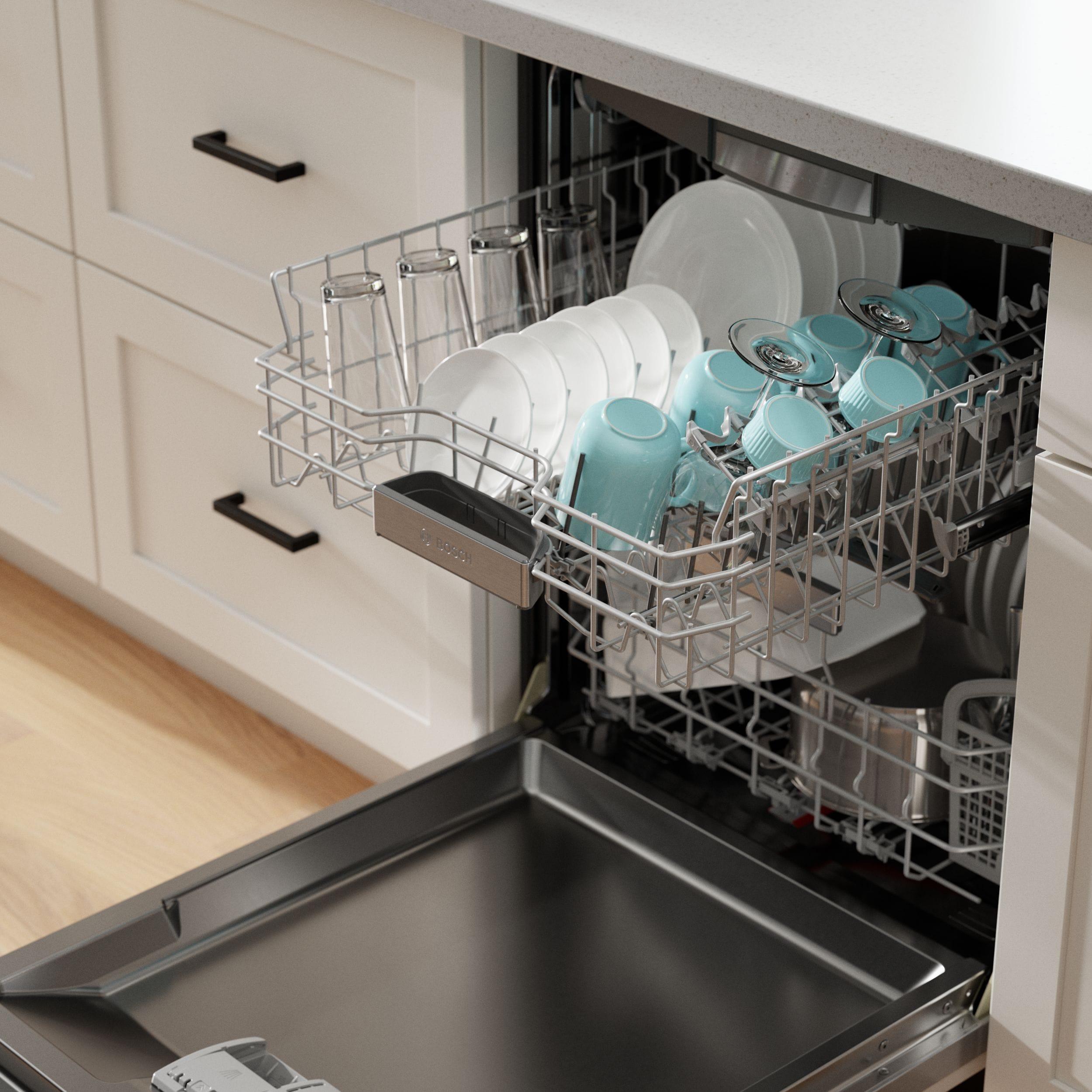 Benchmark® Series 24" Custom Top Control Built-In Dishwasher with Stainless Steel Tub and Premium 3rd Rack