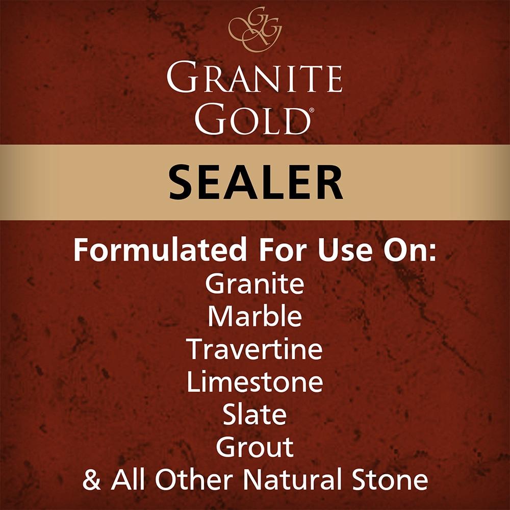 Granite Gold Sealer, Countertop Sealer for Granite, Marble and More, 24 fl oz