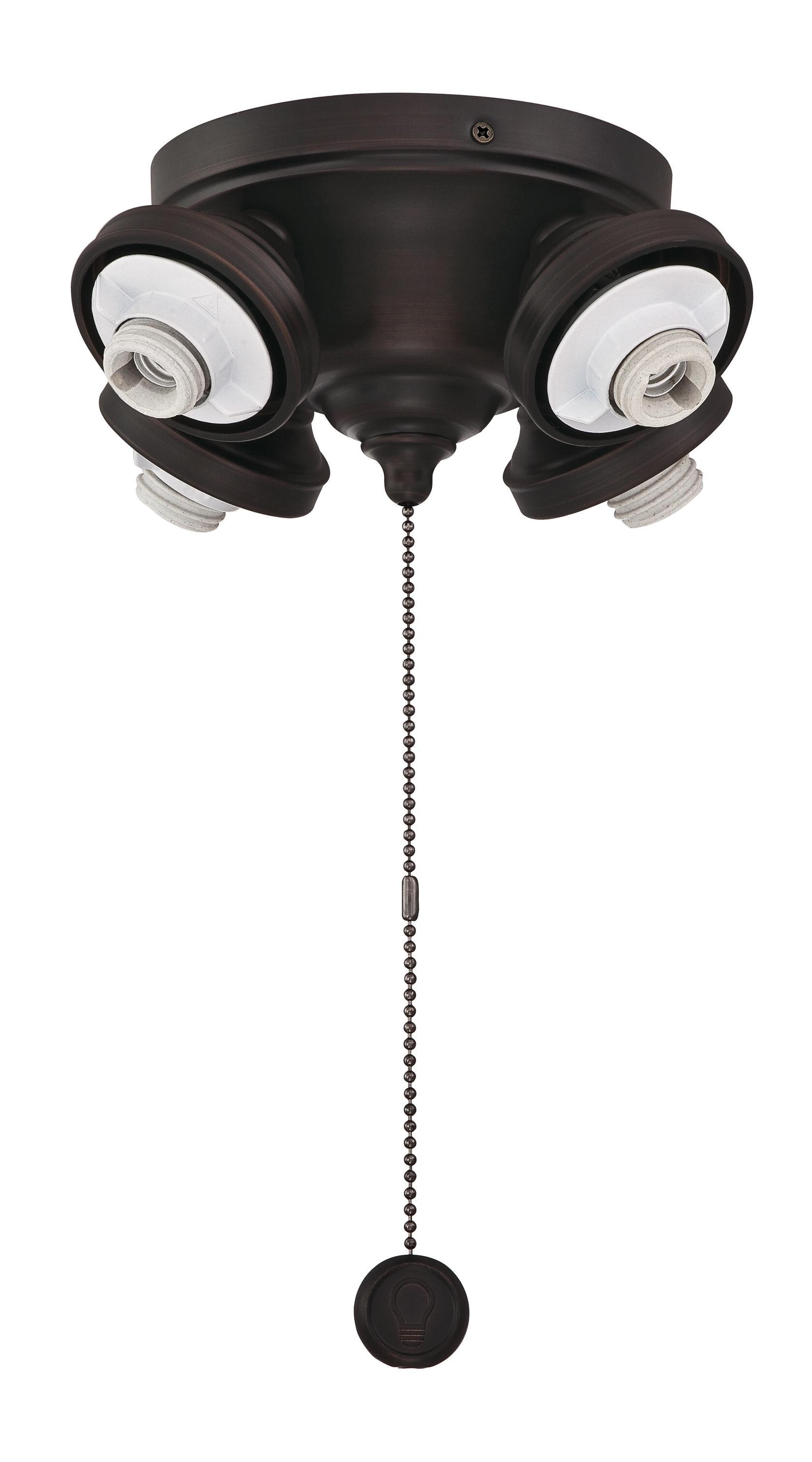 Fanimation Palisade 4-Light LED Ceiling Fan Light Fitter