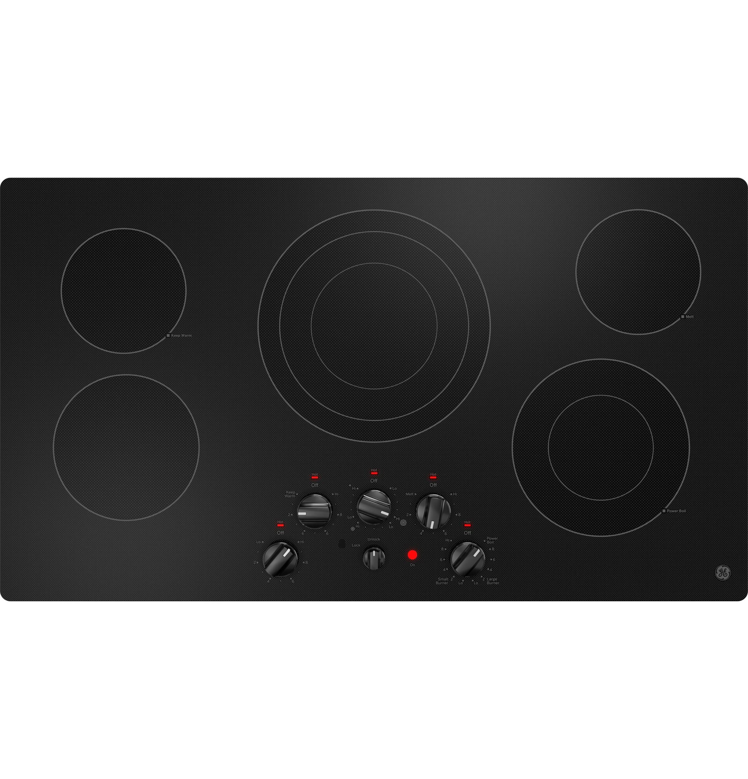 GE Appliances 36.13" Electric Cooktop with 5 Elements