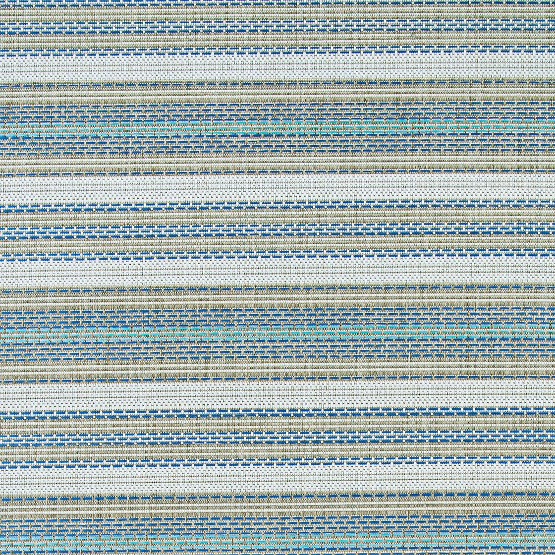 Couristan Monaco Marbella Indoor / Outdoor Area Rug, Ivory-Sand-Azure Blue, 5'3" x 7'6"