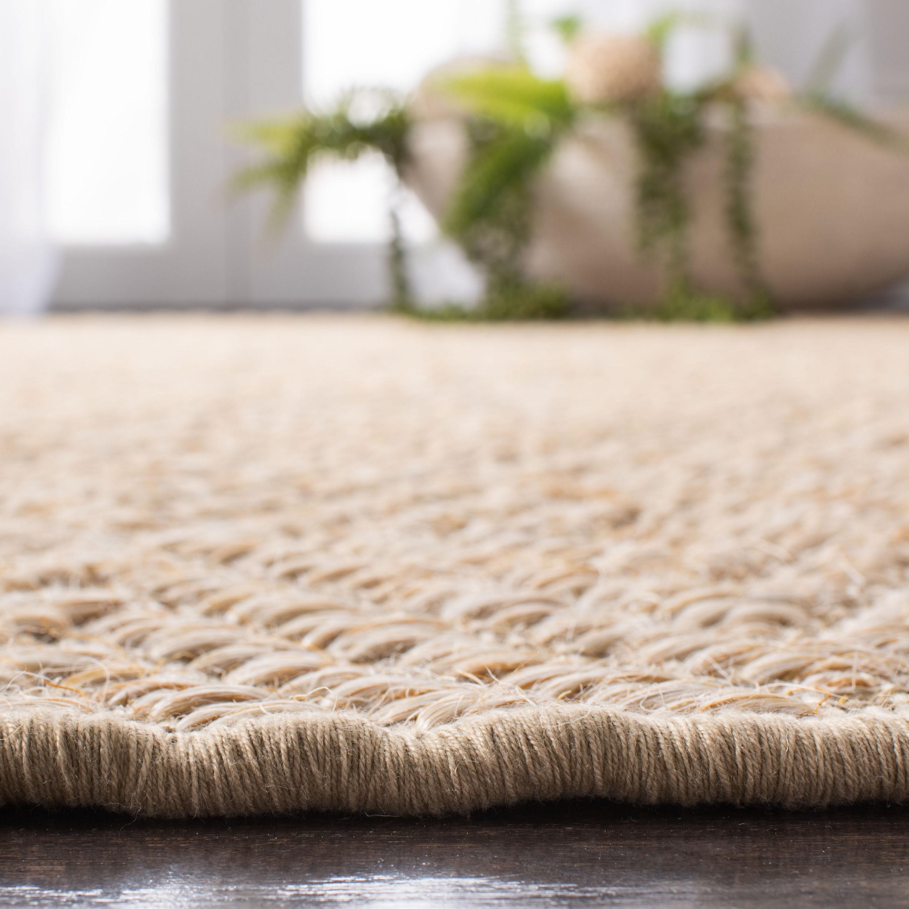 Palm Beach PAB360 Power Loomed, Jacquard Weave Indoor Area Rug - 5'x8' - Beige/Beige - Safavieh