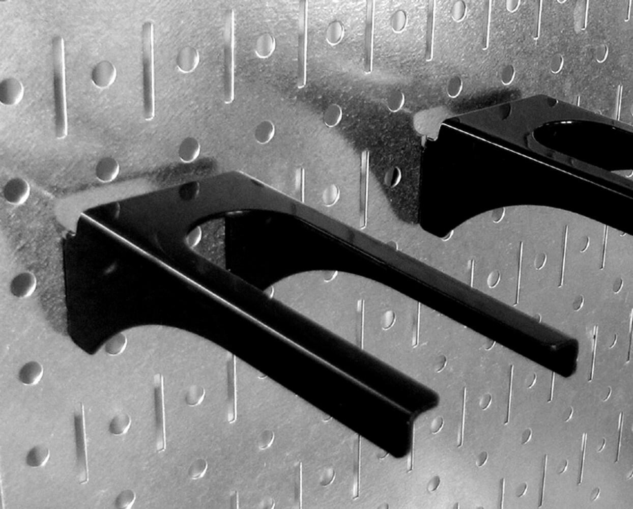 Wall Control 26 -Piece Steel Pegboard hook in Black ( 2.0-Inches W x 2.0-Inches H )