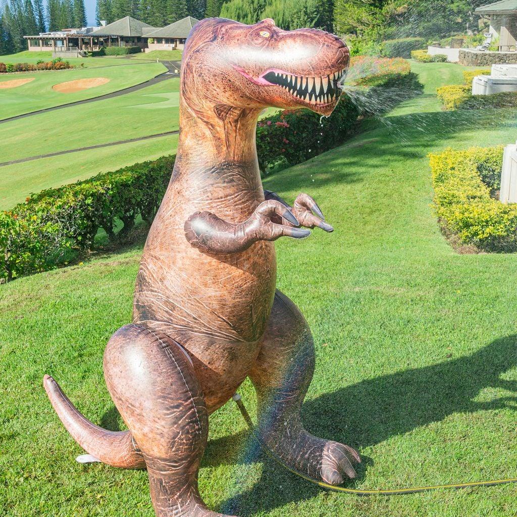 PoolCandy Giant T-Rex Sprinkler, Over 6 Feet Tall, PVC