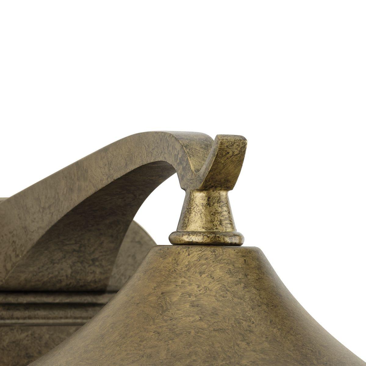 Progress Lighting Prairie 1-Light Large Wall Lantern, Burnished Chestnut, Seeded Glass