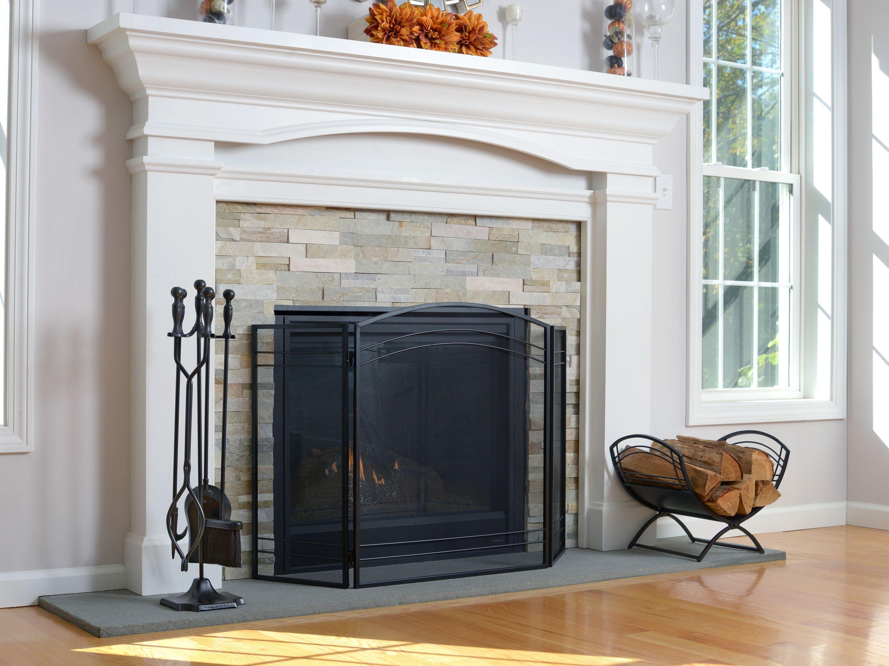 ShelterLogic Fireplace Classic Steel Log Carrier