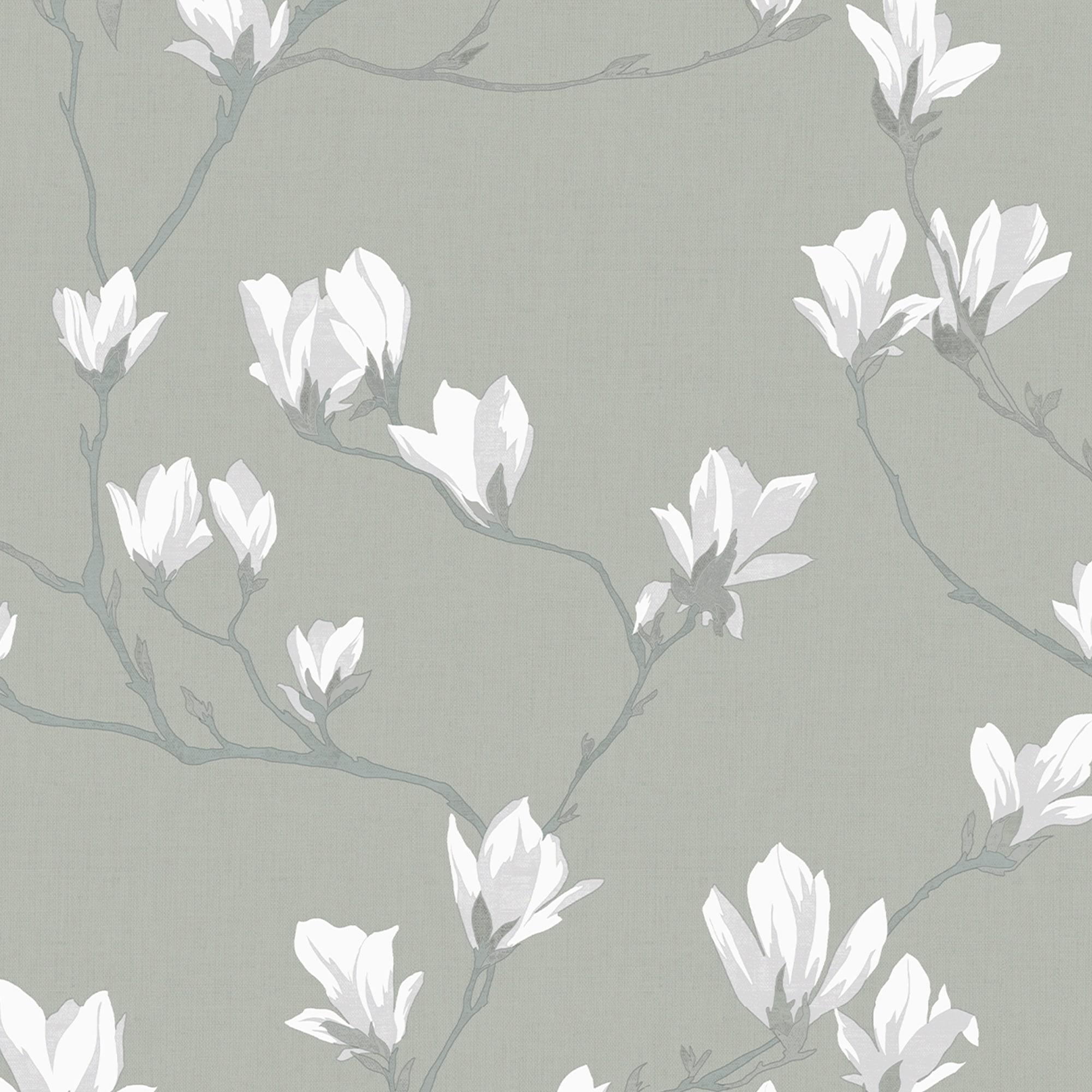 Laura Ashley Magnolia Grove Wallpaper Roll