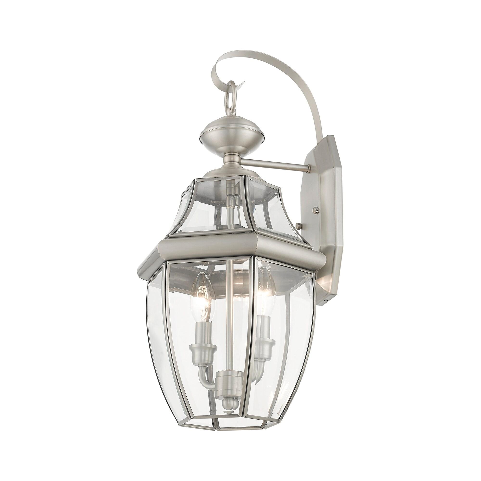 Livex Lighting Monterey 2 - Light Wall Light in  Brushed Nickel