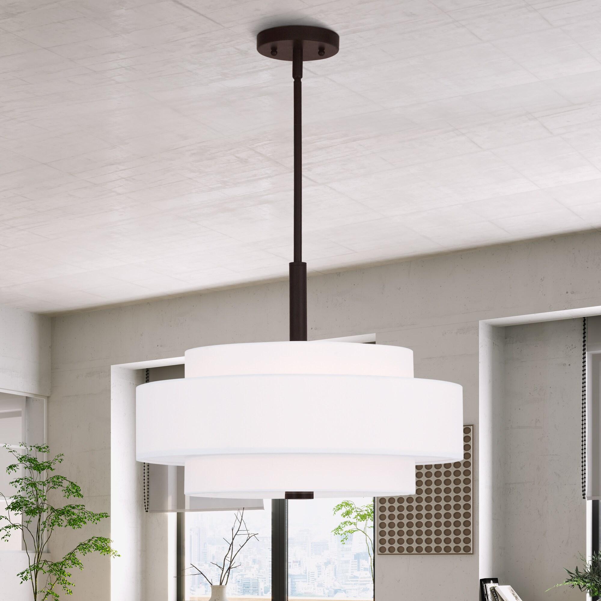 Livex Lighting Meridian 4 - Light Pendant in  Bronze