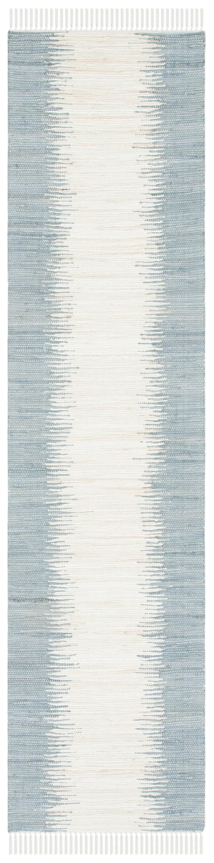 Montauk MTK751 Hand Woven Indoor Runner Rug - Grey - 2'3"x6' - Safavieh