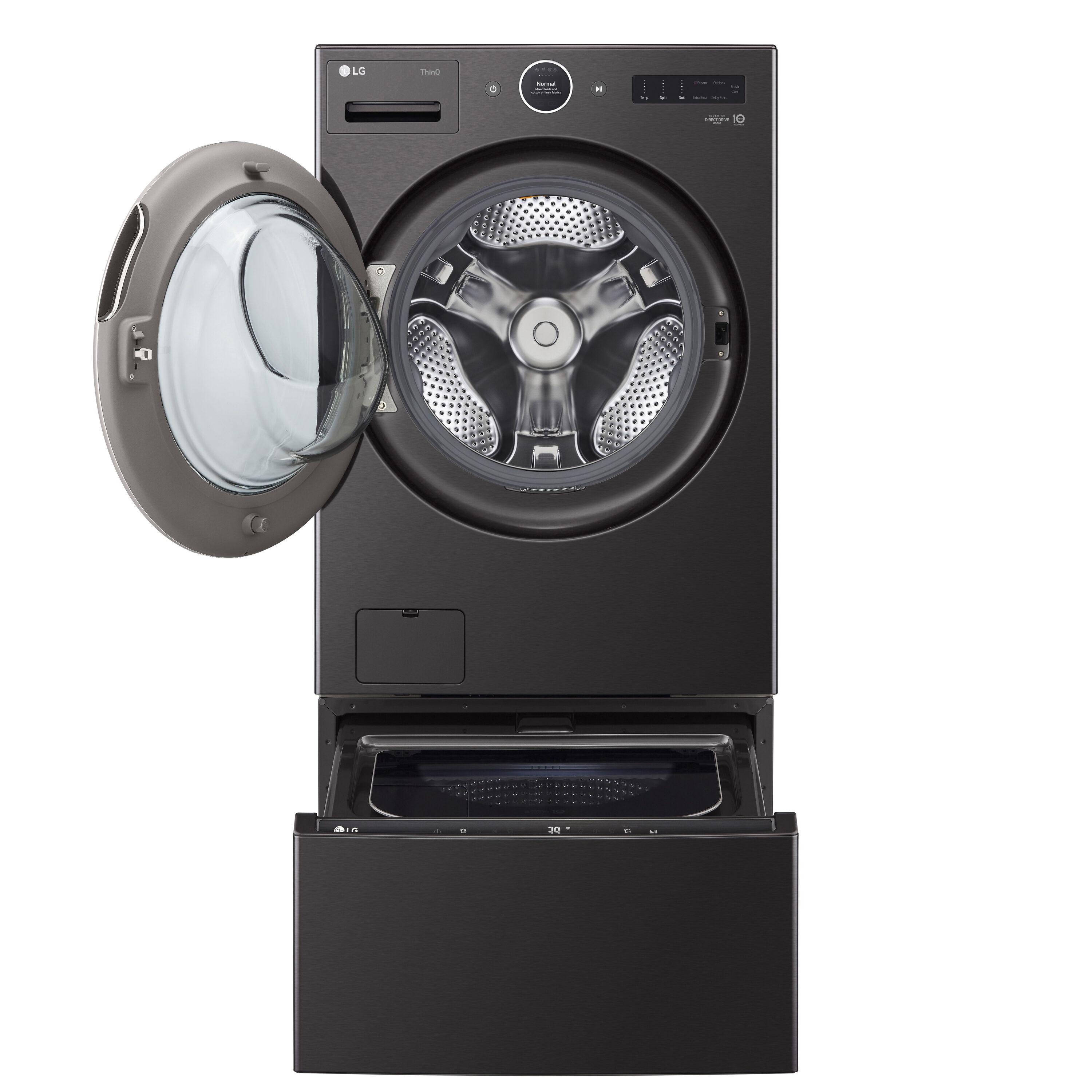 LG 5.0 cu. ft. Mega Capacity Smart Front Load Washer with AI DD 2.0 Built-In Intelligence & TurboWash 360°