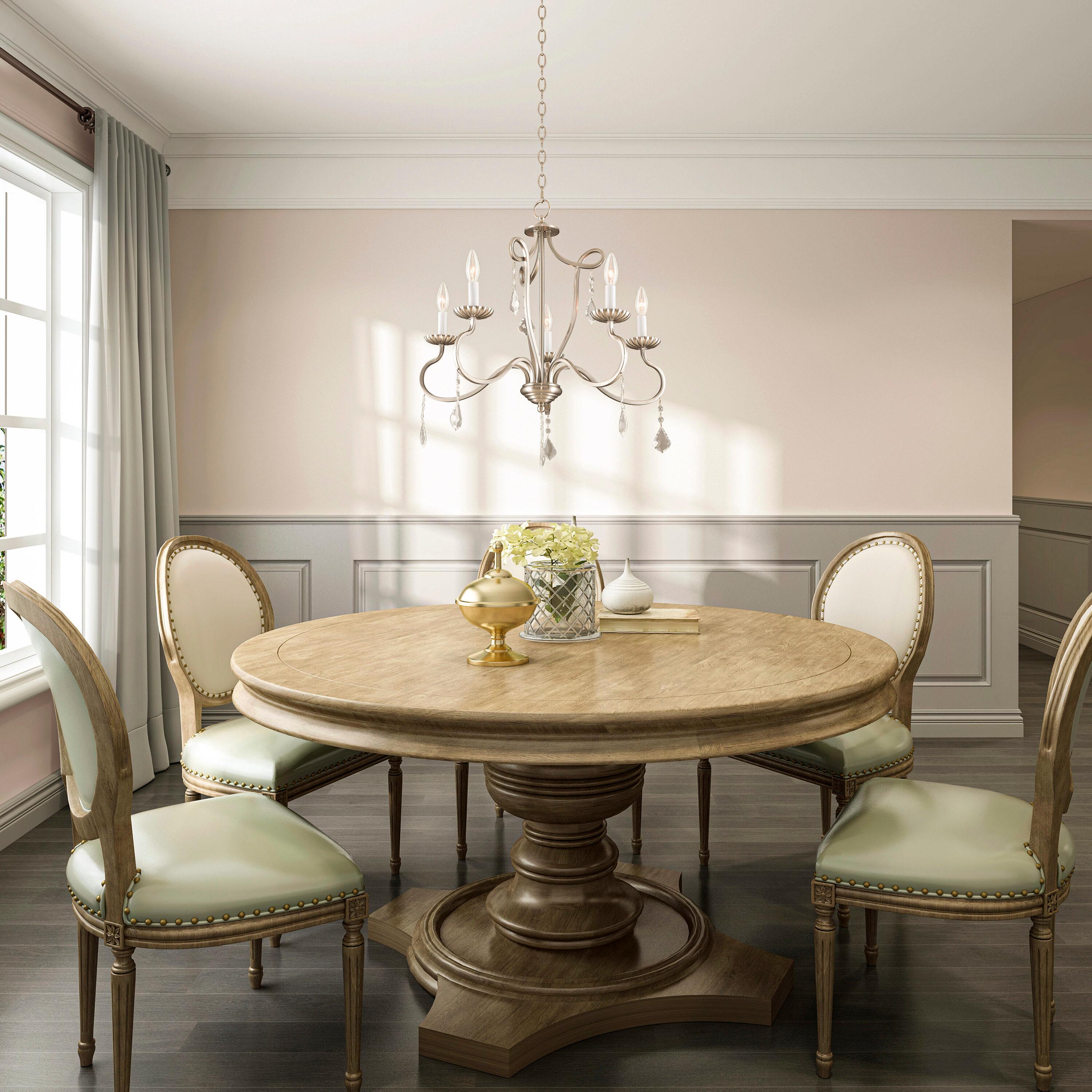 Livex Lighting Callisto 5 - Light Chandelier in  Brushed Nickel