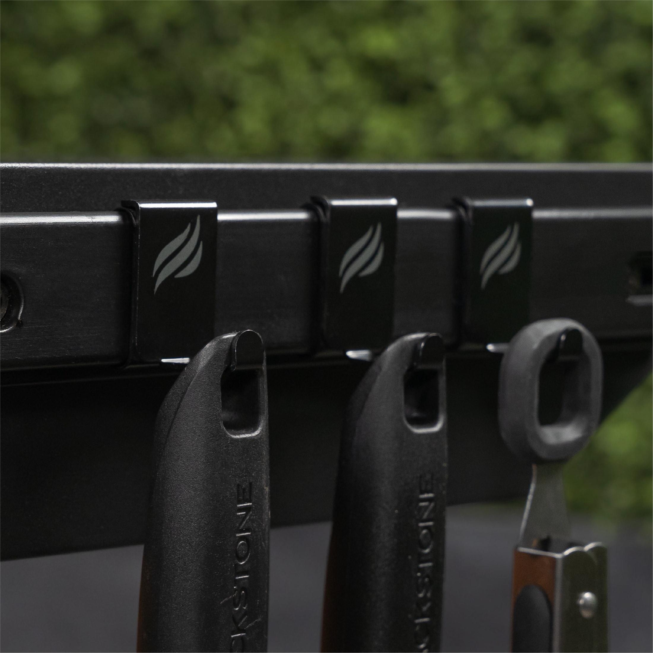 Blackstone Side Shelf Seasoning Accessory Rack for Griddles with Rail System