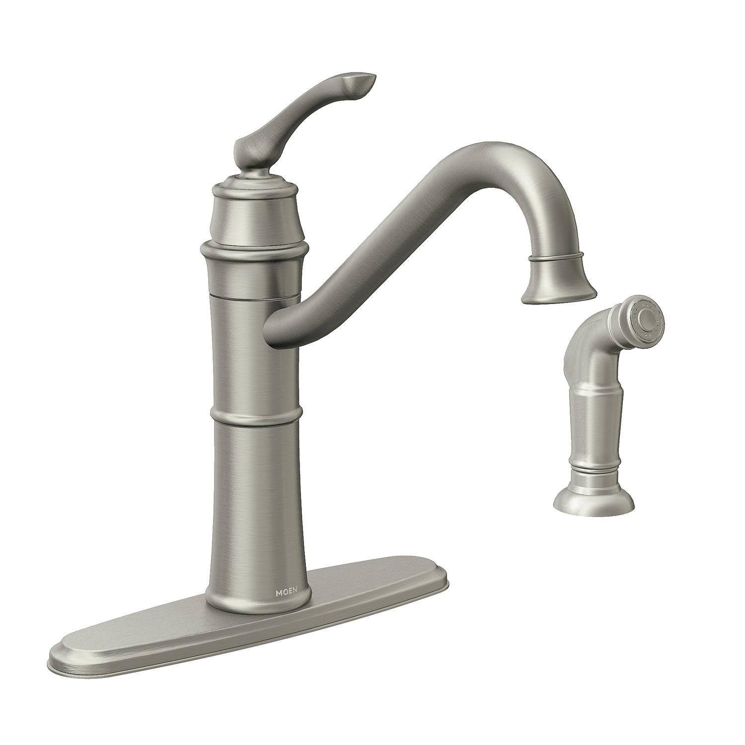 Wetherly Single Handle Kitchen Faucet with Side Spray