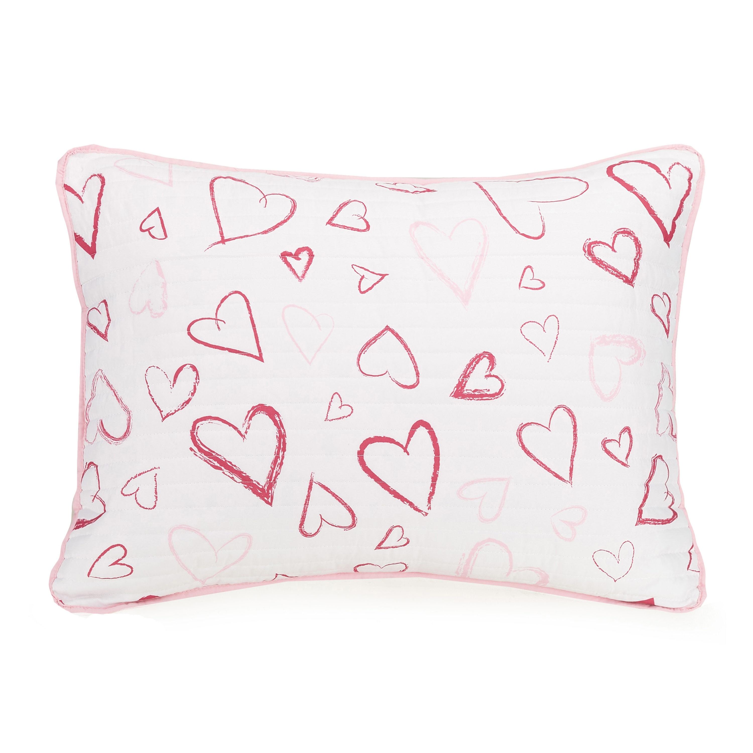 Desiree Heart Reversible Quilt Set