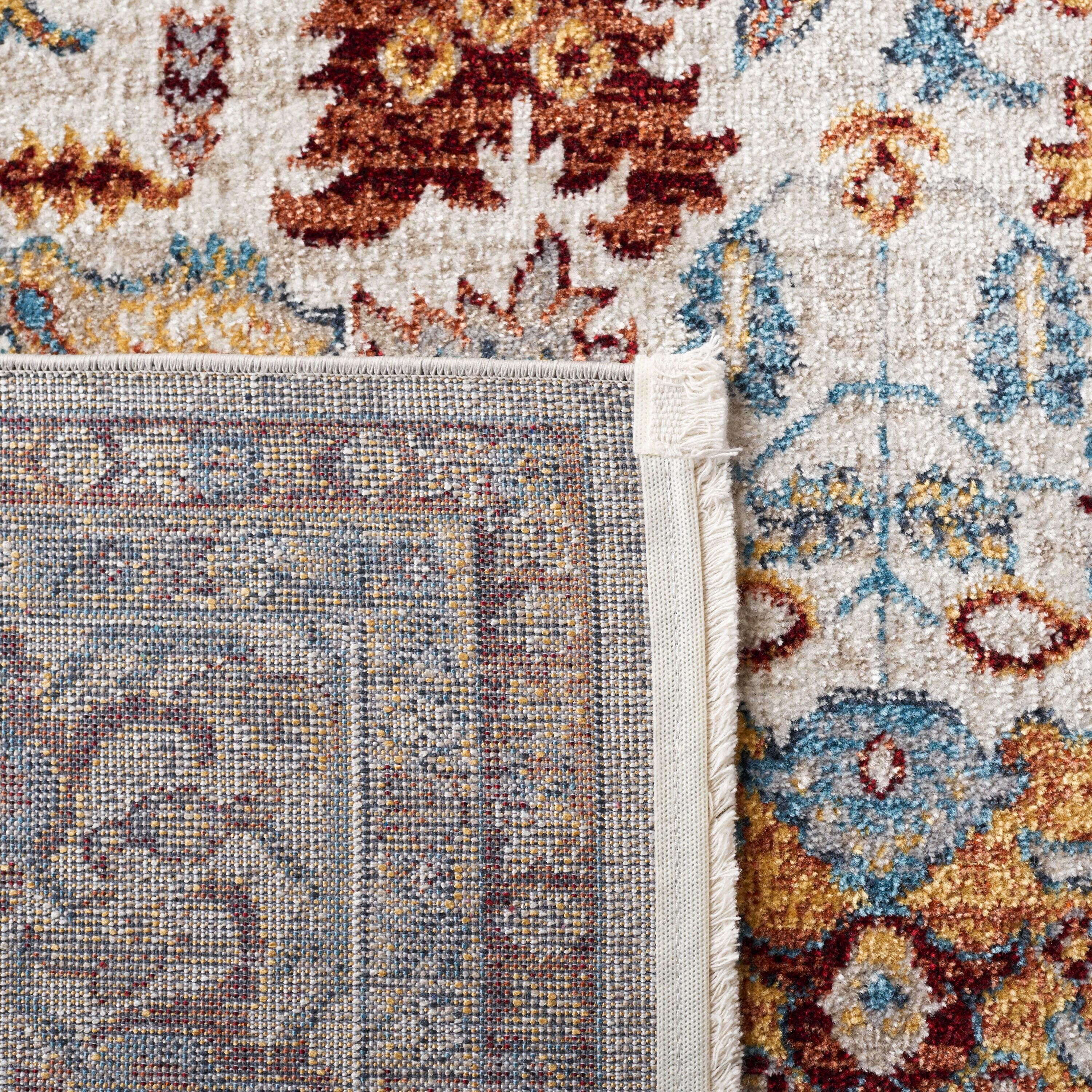 Bayside BAY112 Power Loomed Area Rug - Beige/Blue - 8'x10' - Safavieh.