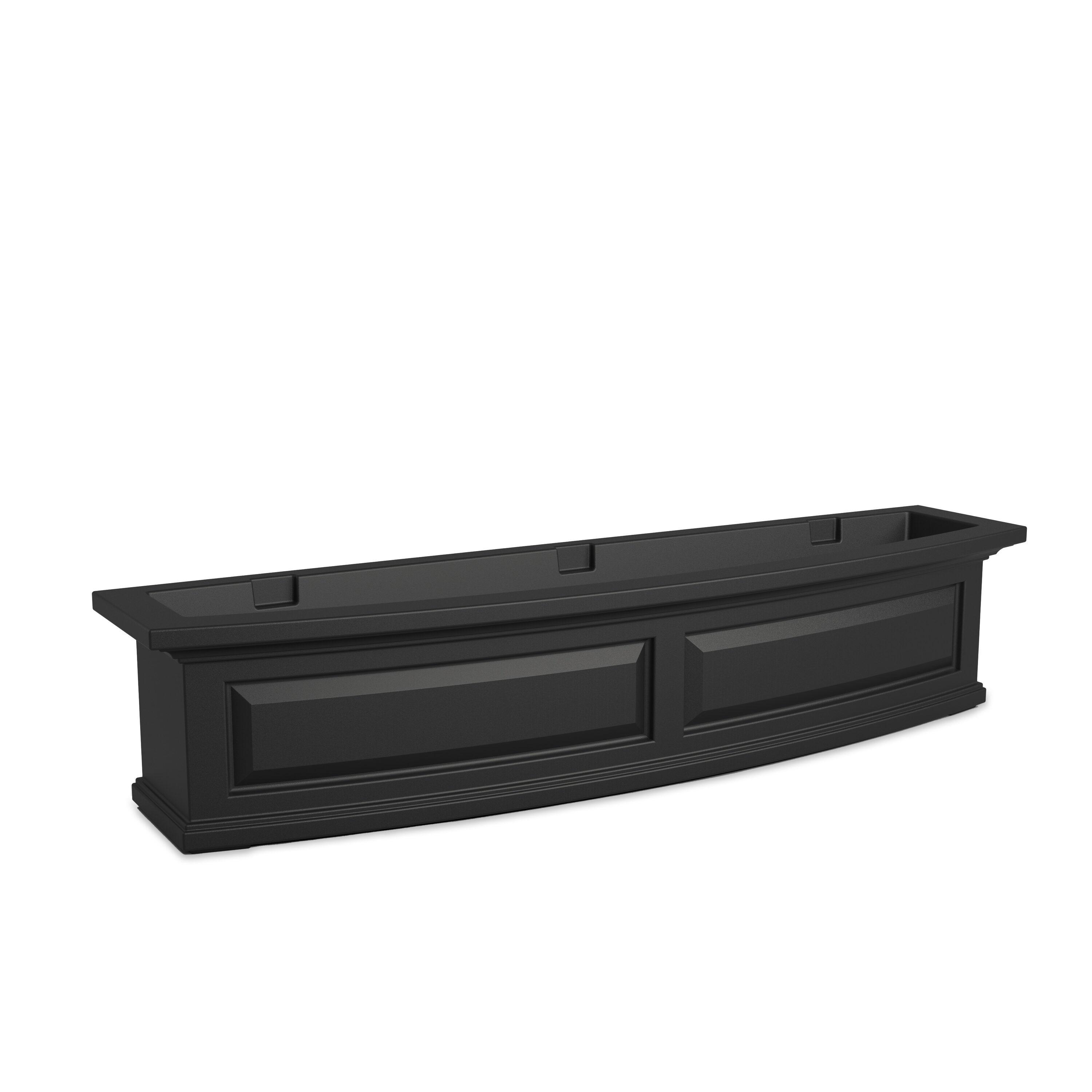 Nantucket Resin Window Box with Water Reservoir