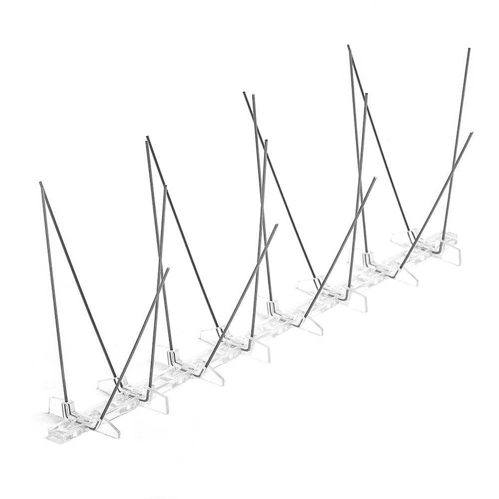 Bird-B-Gone Enviro Spike Stainless Steel Bird Spike, Deterrent Repellent, 10 ft. x 5 in.