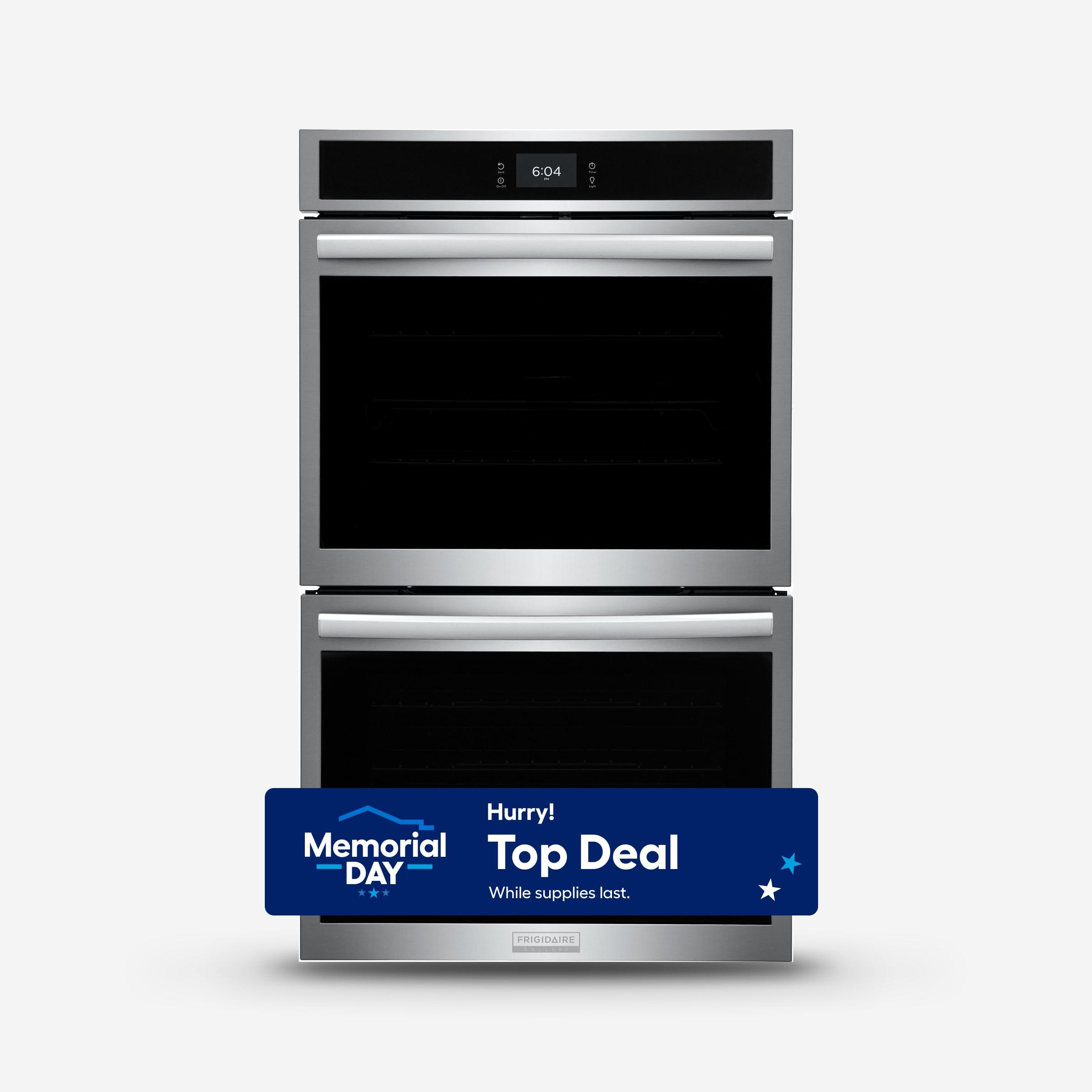Stainless Steel Double Electric Wall Oven with Convection