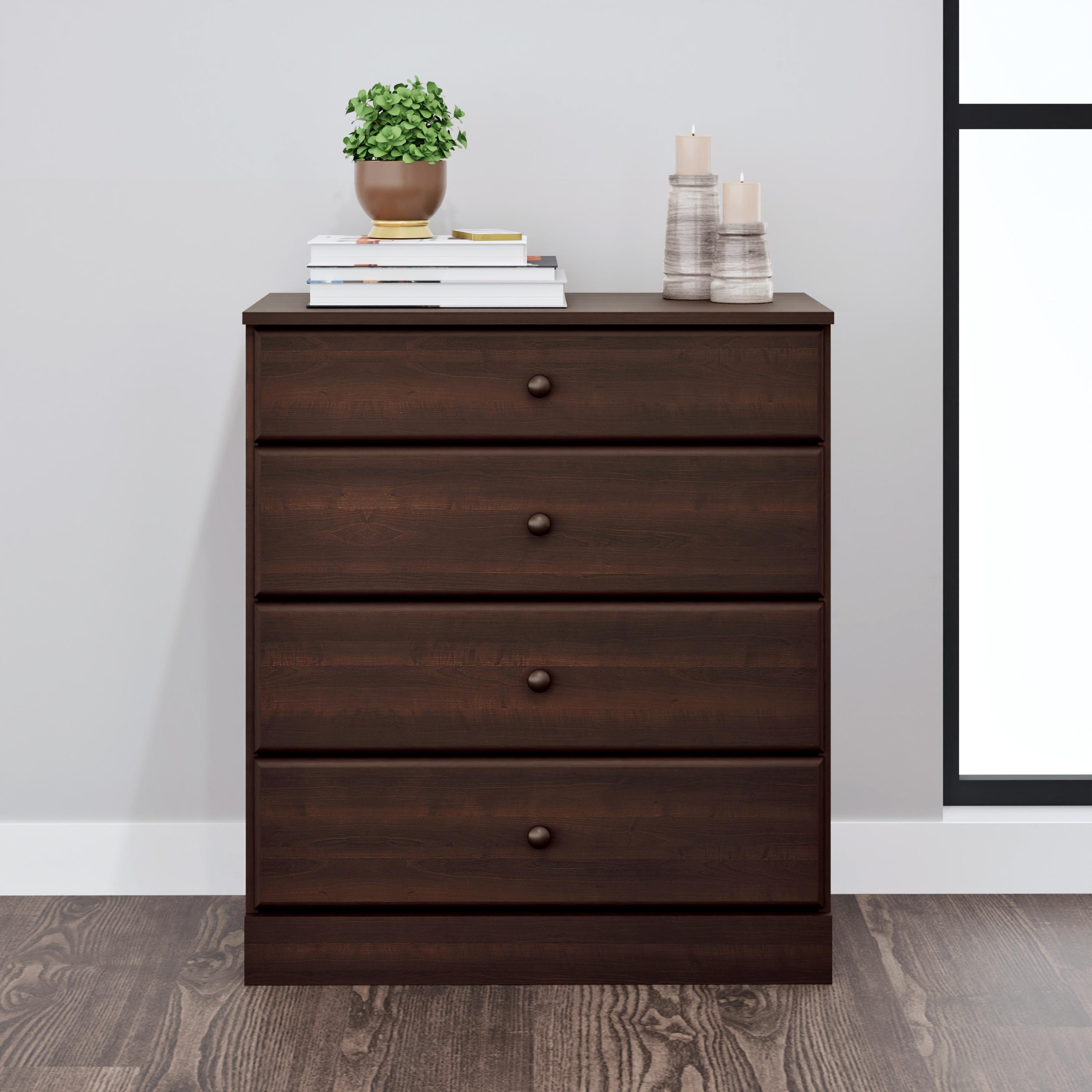 Mcclarrie Simplistic 4 Drawer 30" W Dresser