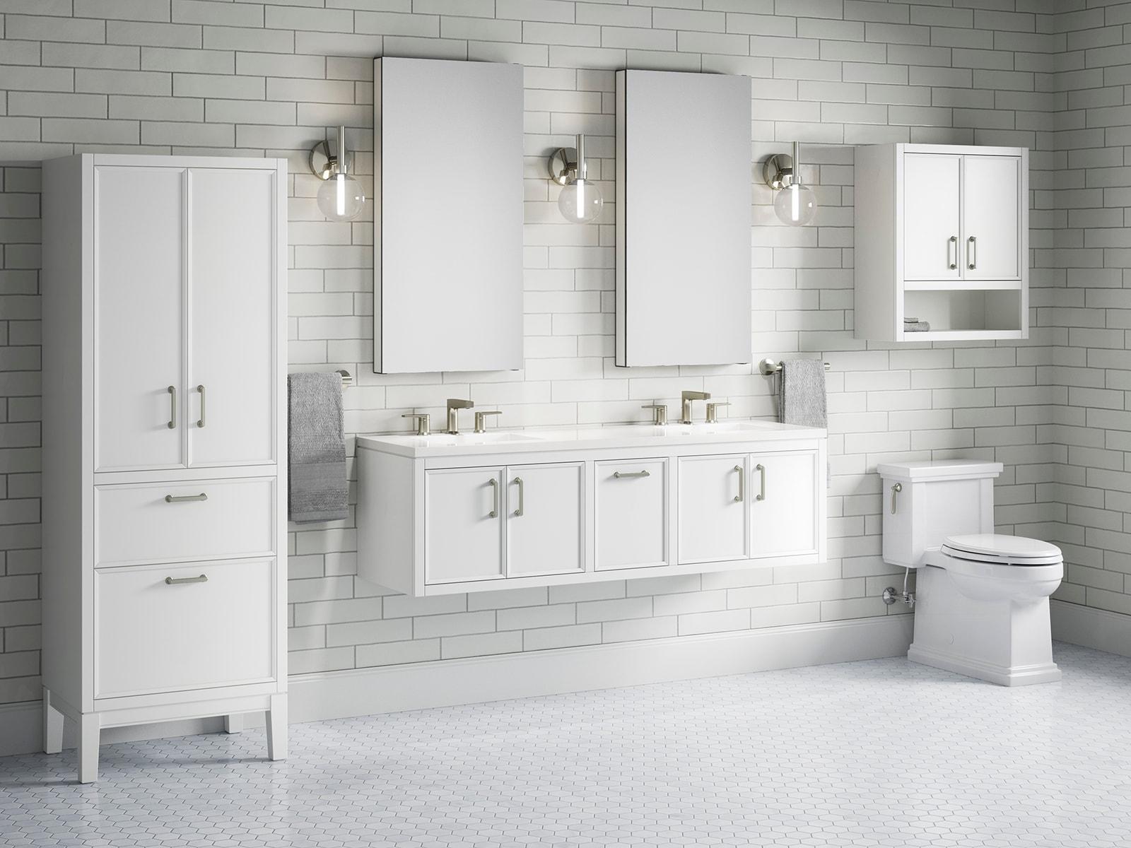 Winnow 60-In Bathroom Vanity Set